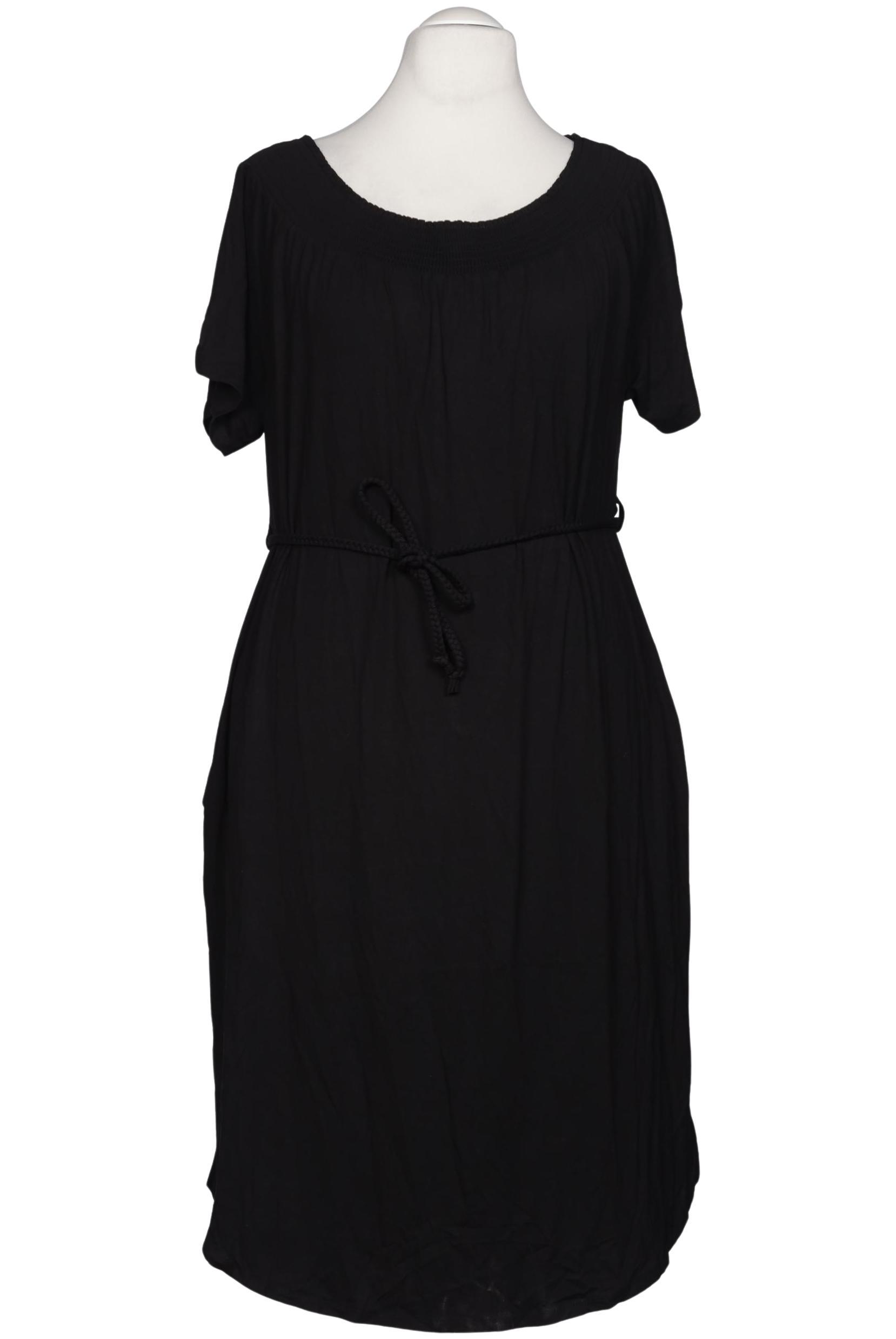 

sheego Damen Kleid, schwarz, Gr. 48