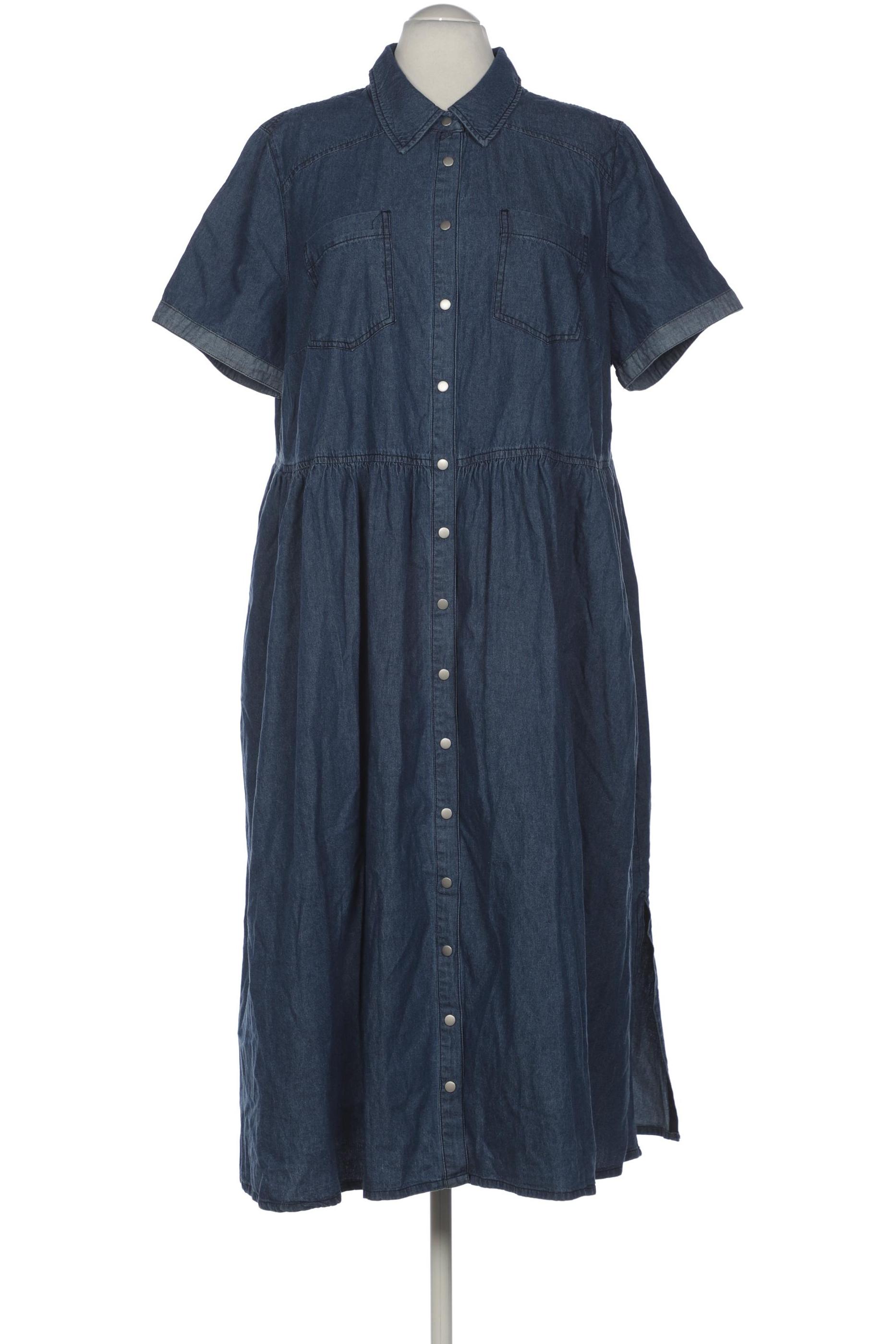 

sheego Damen Kleid, blau, Gr. 50
