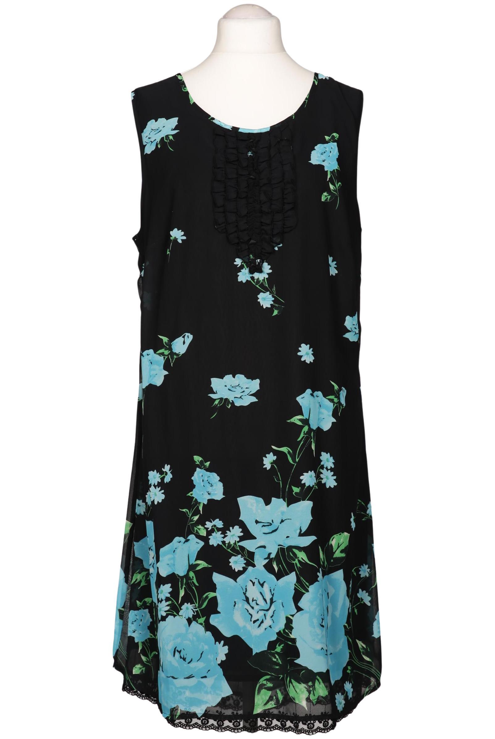 

sheego Damen Kleid, schwarz, Gr. 50