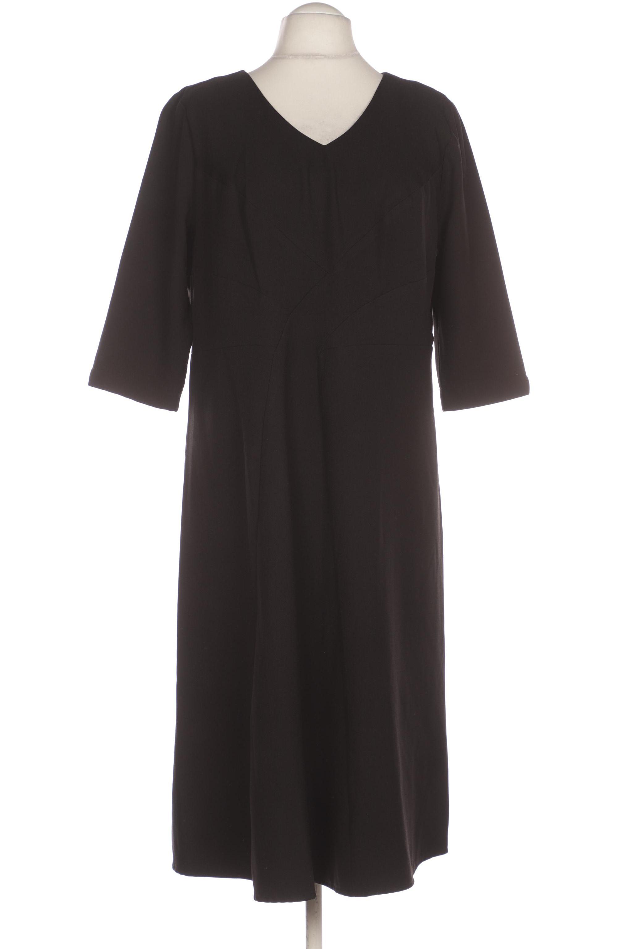

sheego Damen Kleid, schwarz, Gr. 46