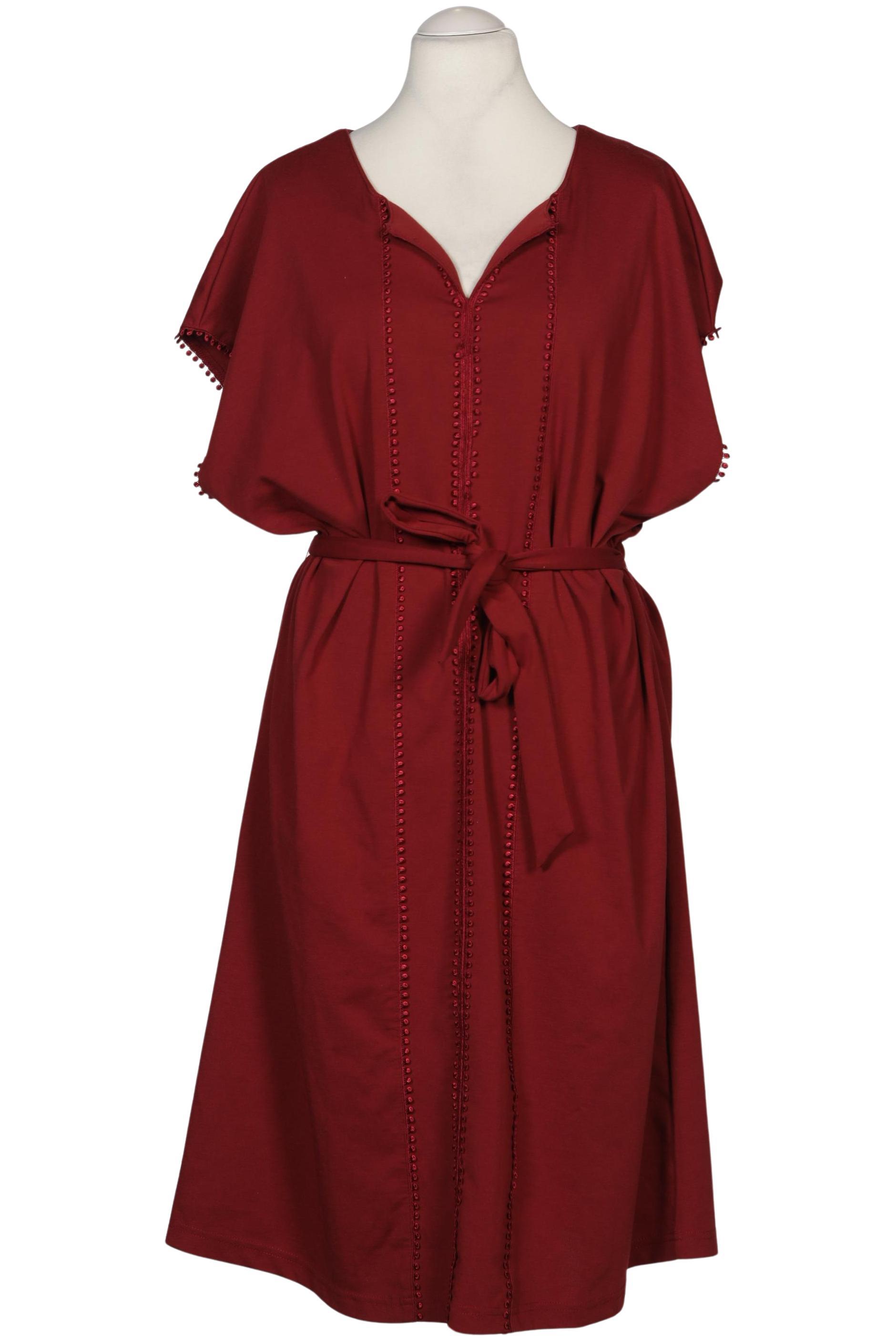 

sheego Damen Kleid, rot, Gr. 48