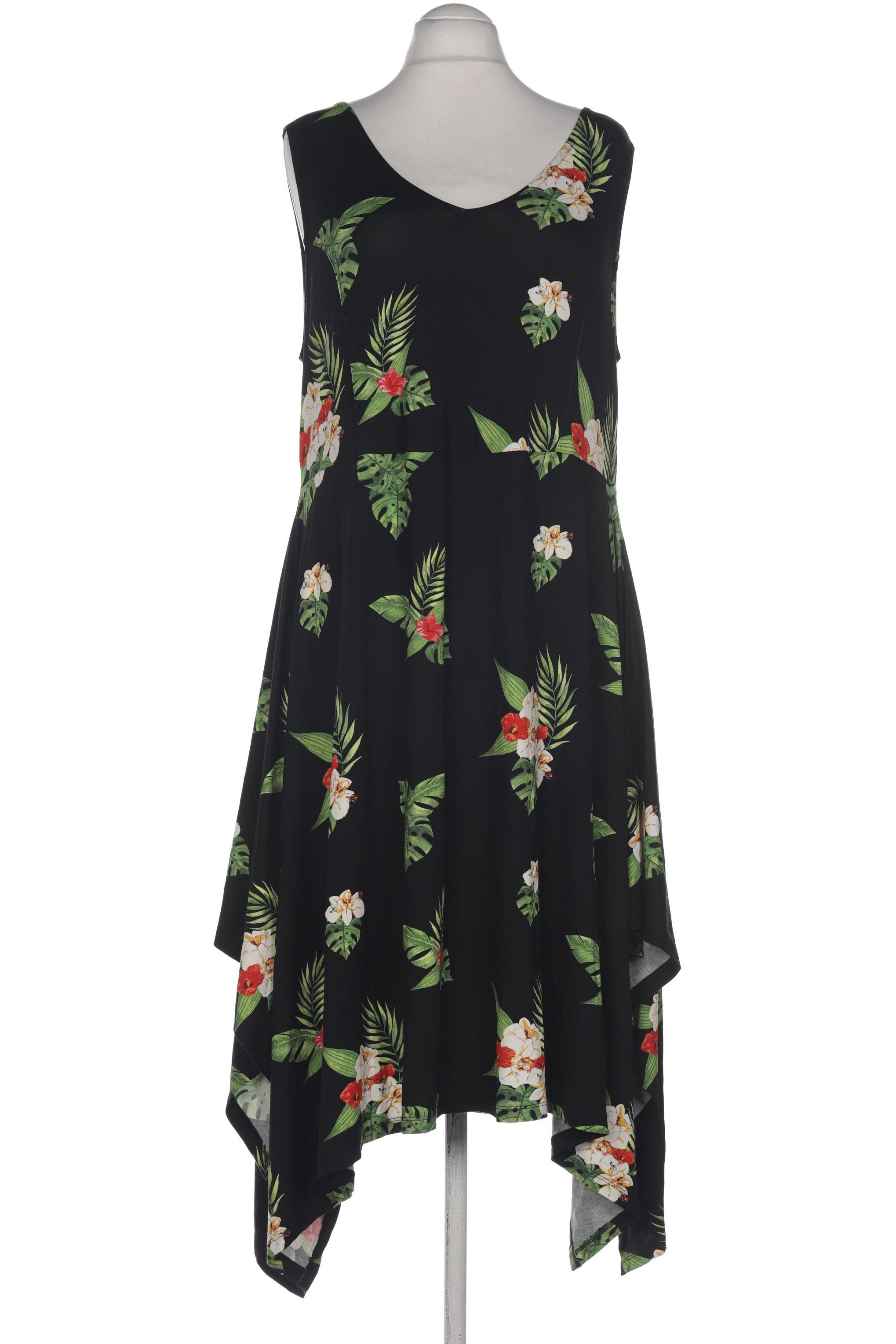 

sheego Damen Kleid, schwarz, Gr. 48