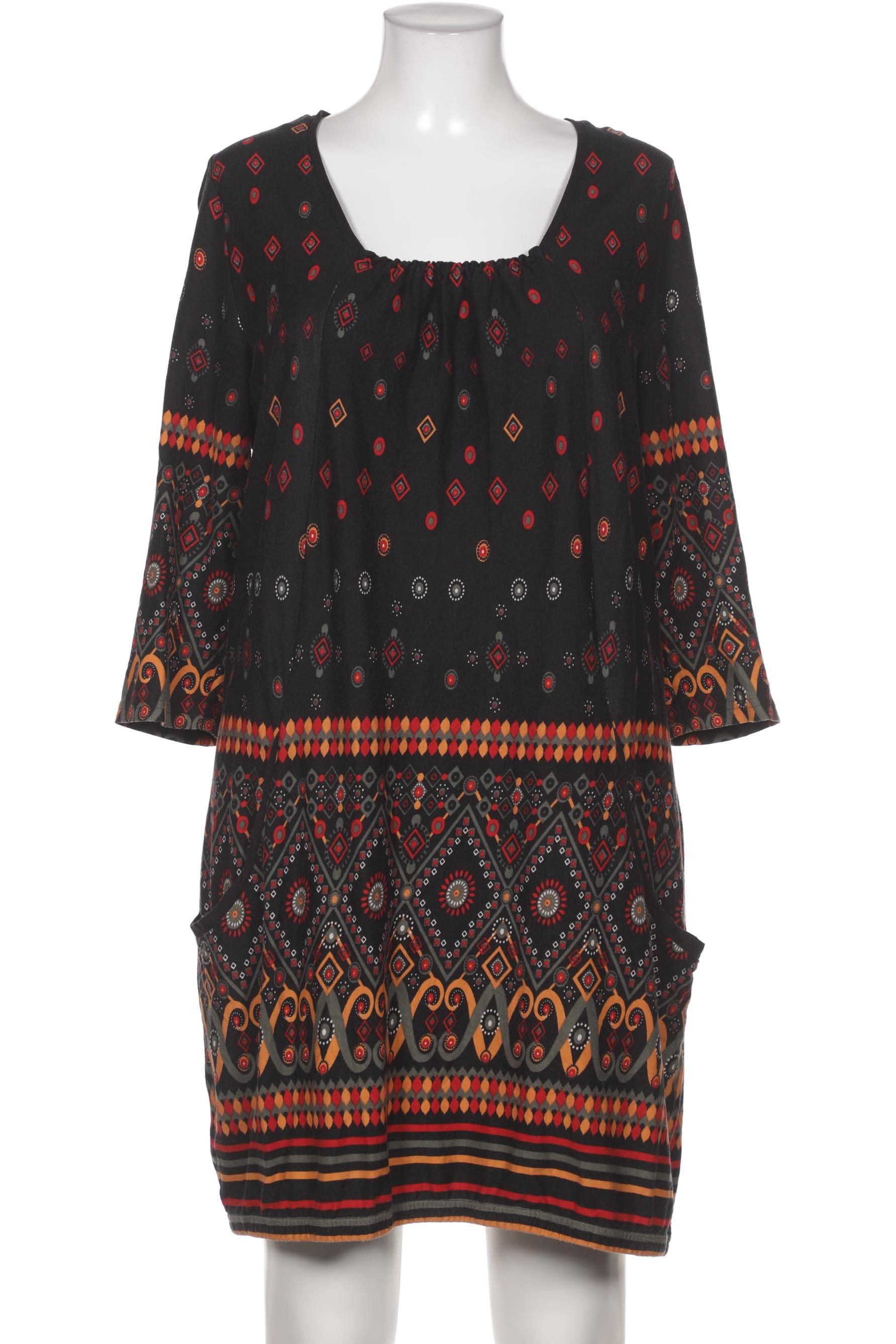 

sheego Damen Kleid, schwarz, Gr. 46
