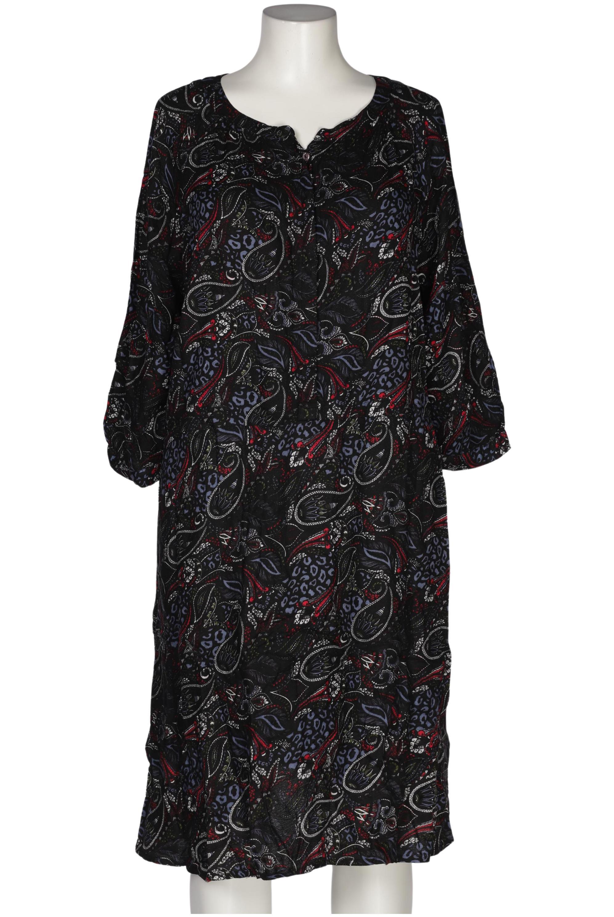 

sheego Damen Kleid, schwarz, Gr. 48
