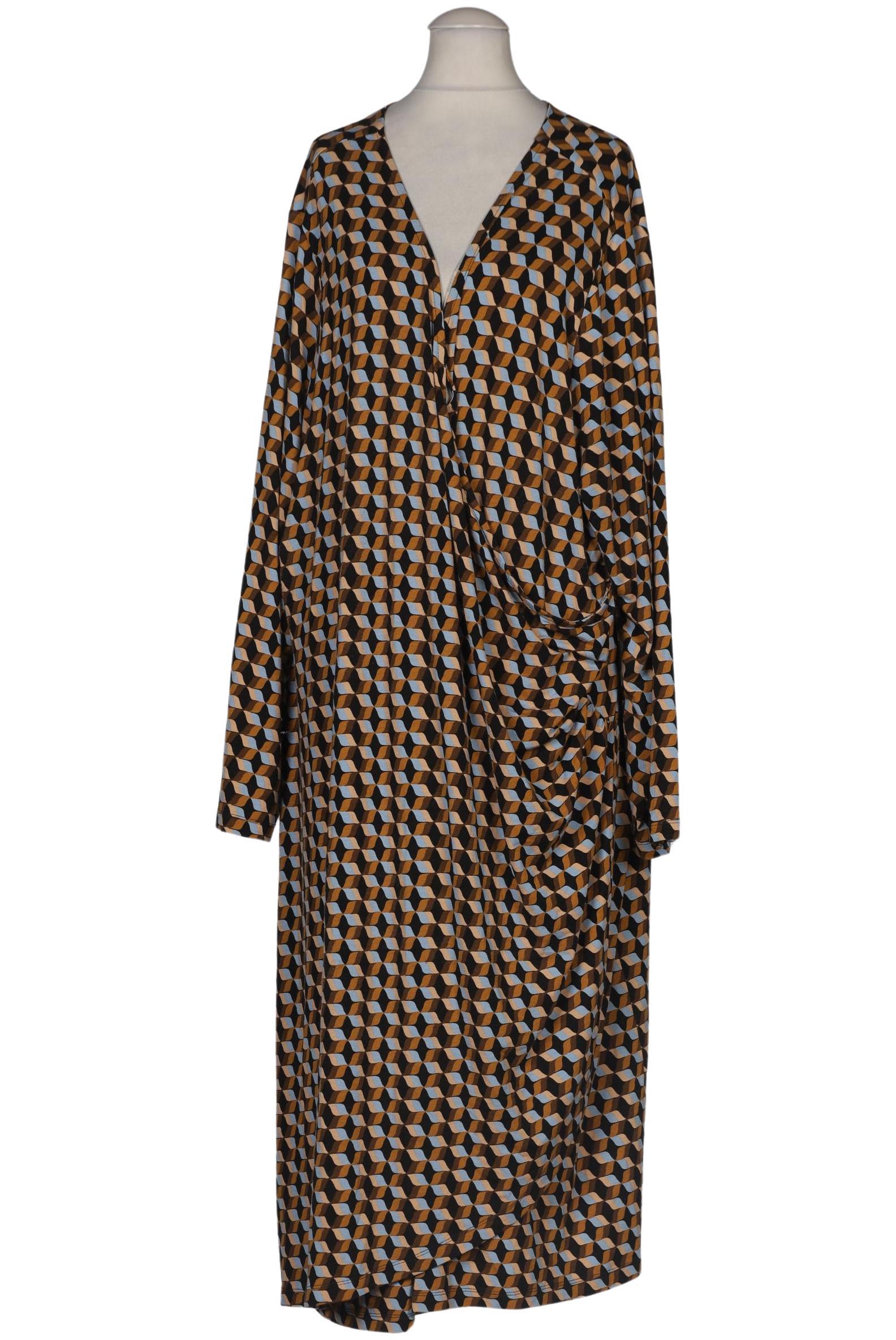 

sheego Damen Kleid, braun, Gr. 56