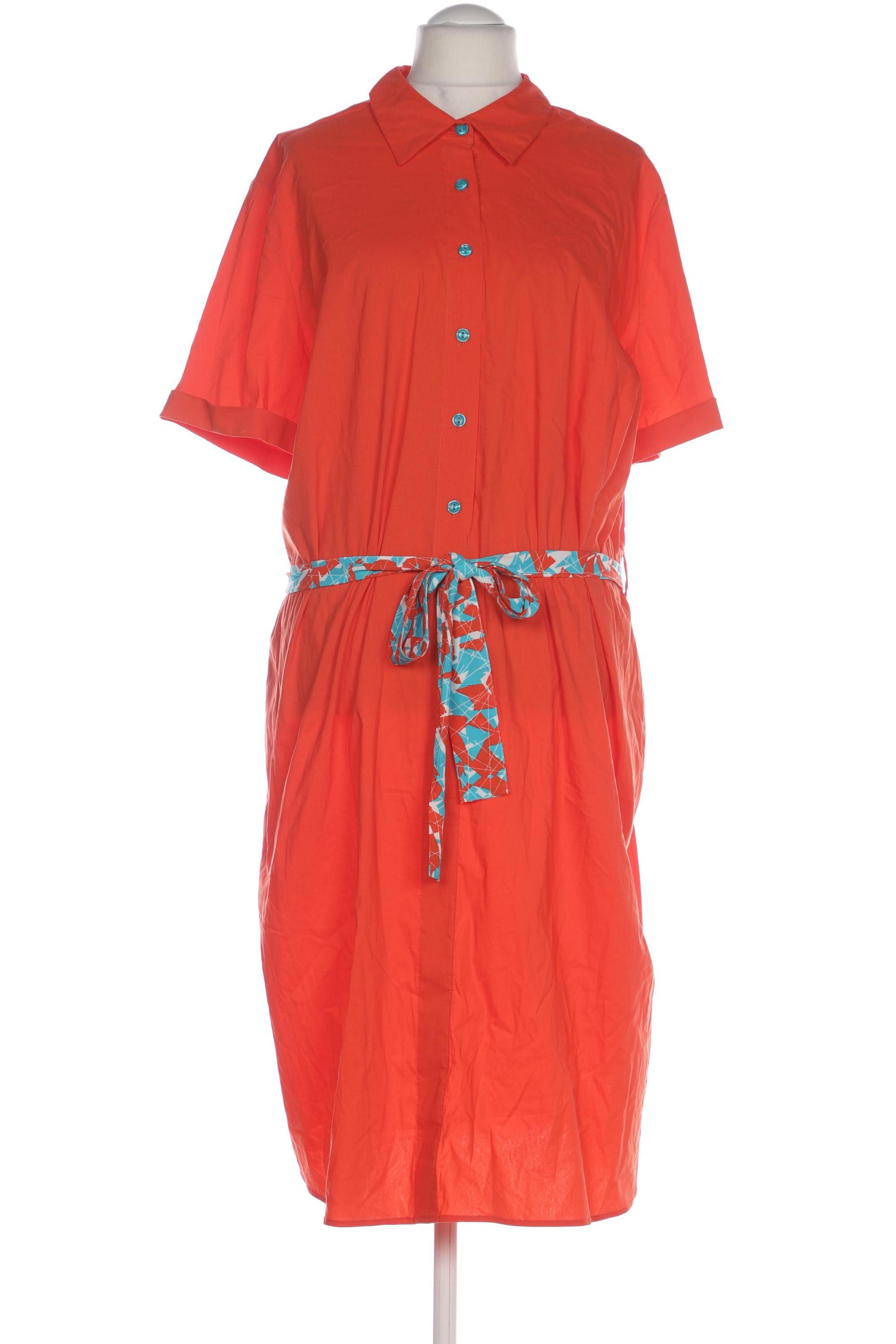 

sheego Damen Kleid, orange, Gr. 52