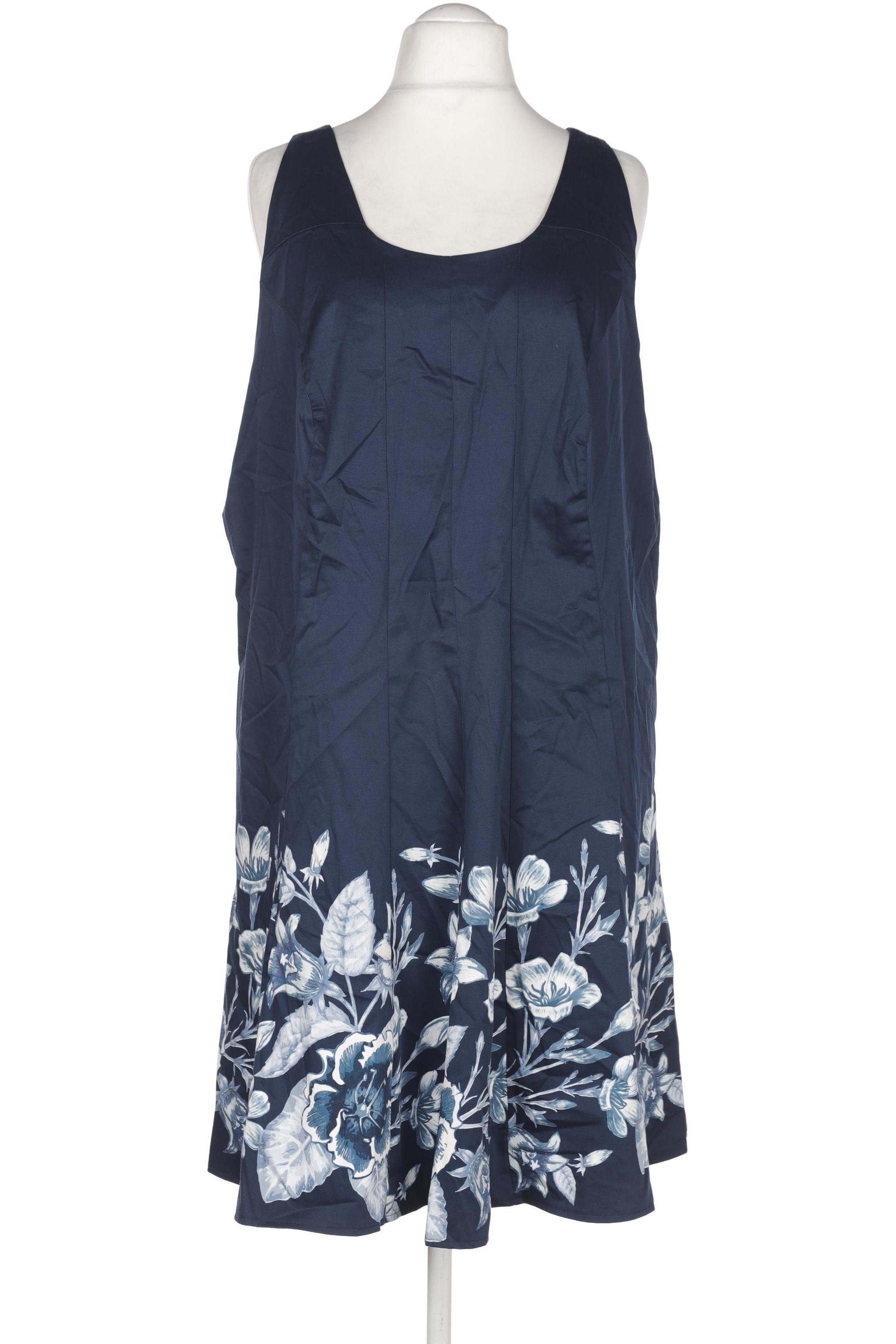 

sheego Damen Kleid, marineblau, Gr. 56