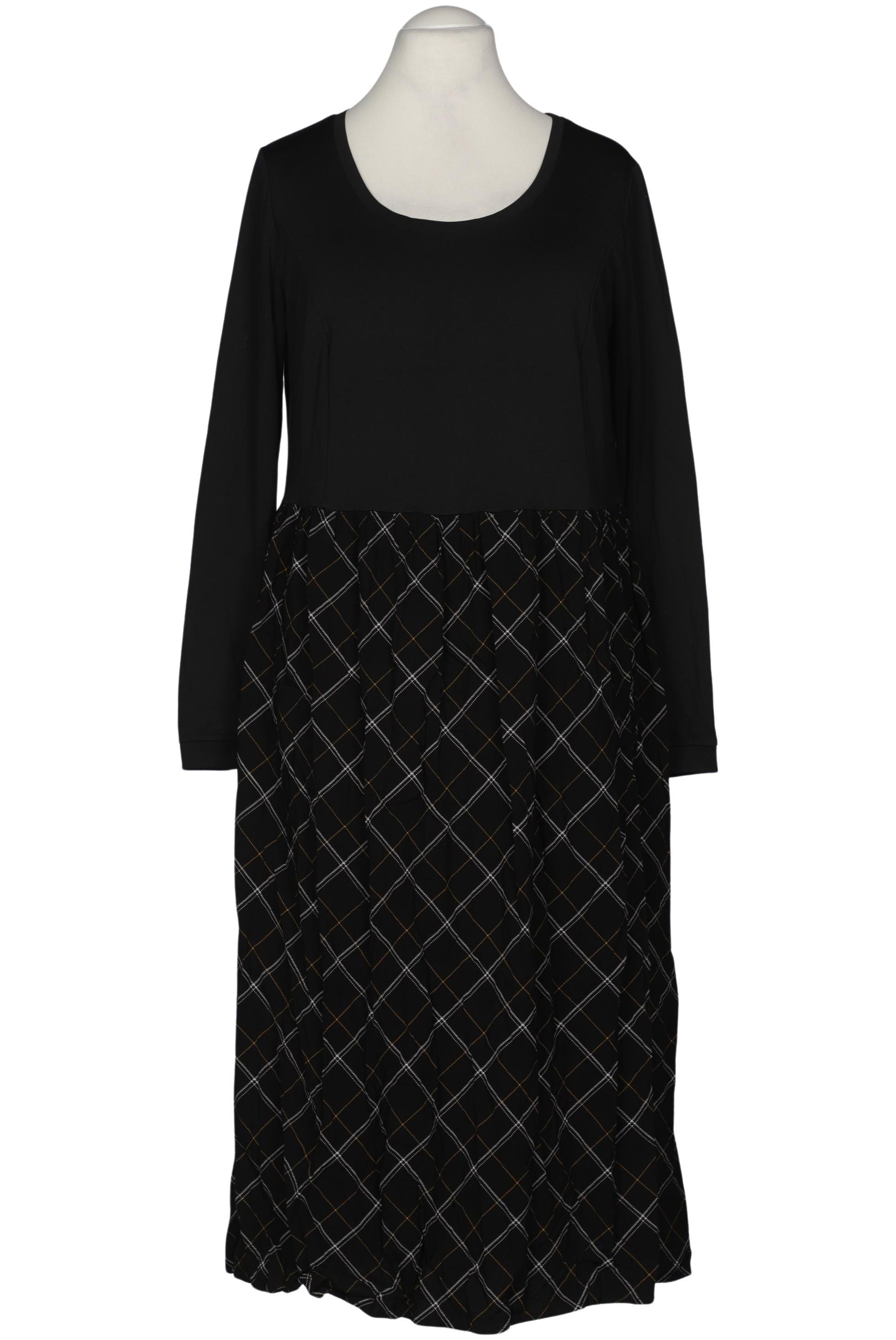 

sheego Damen Kleid, schwarz, Gr. 42