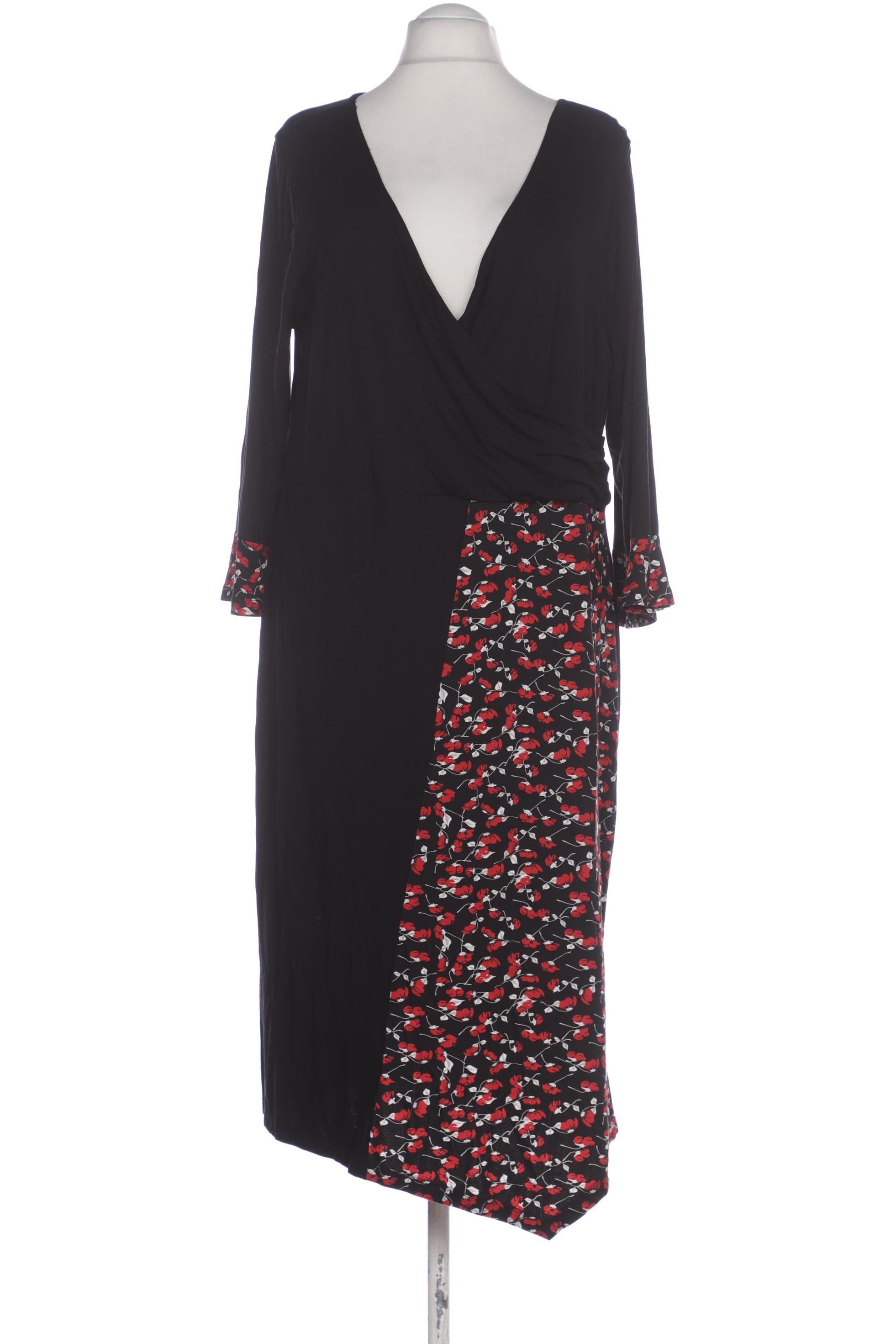 

sheego Damen Kleid, schwarz, Gr. 48