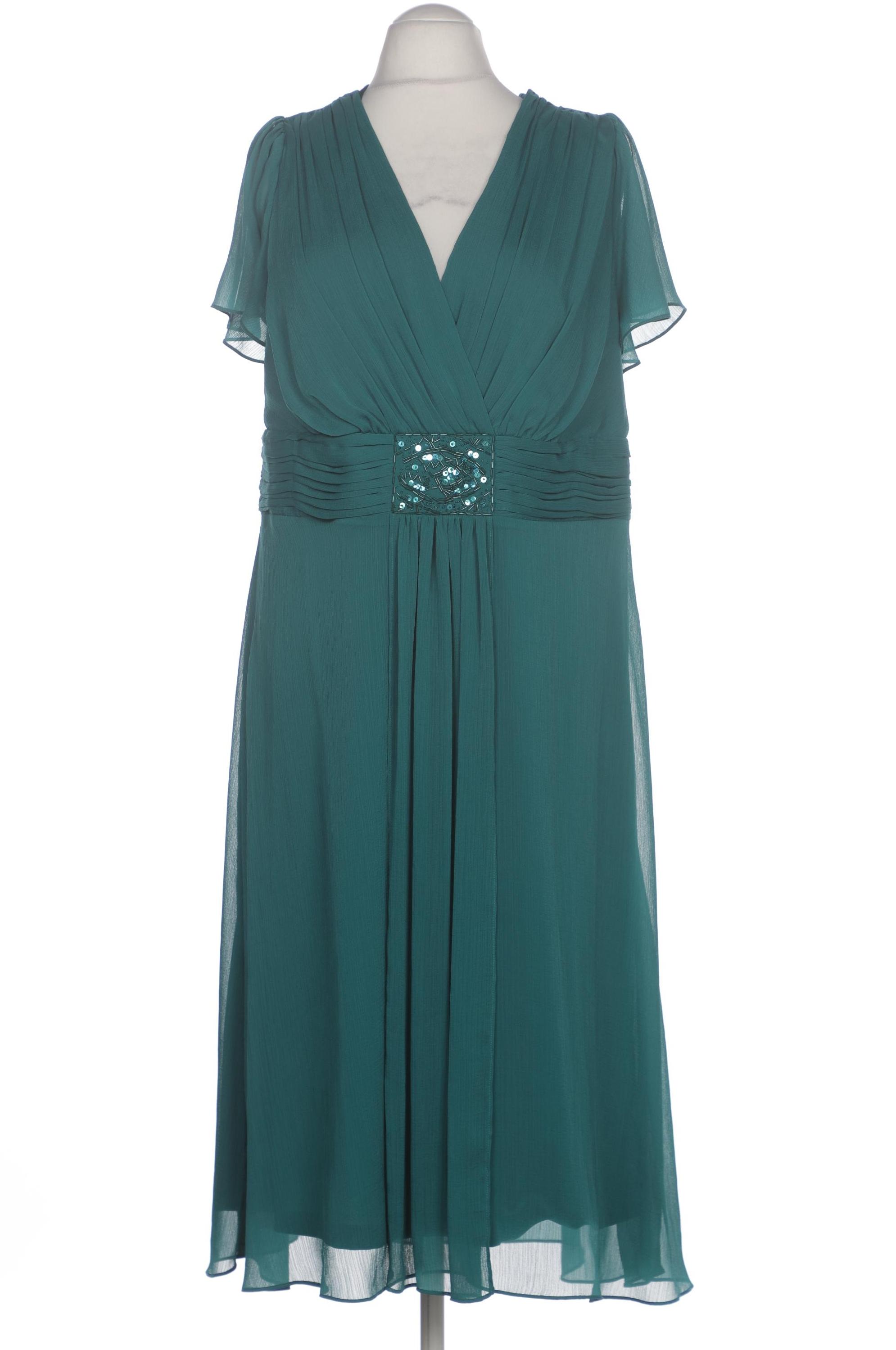 

sheego Damen Kleid, grün, Gr. 48
