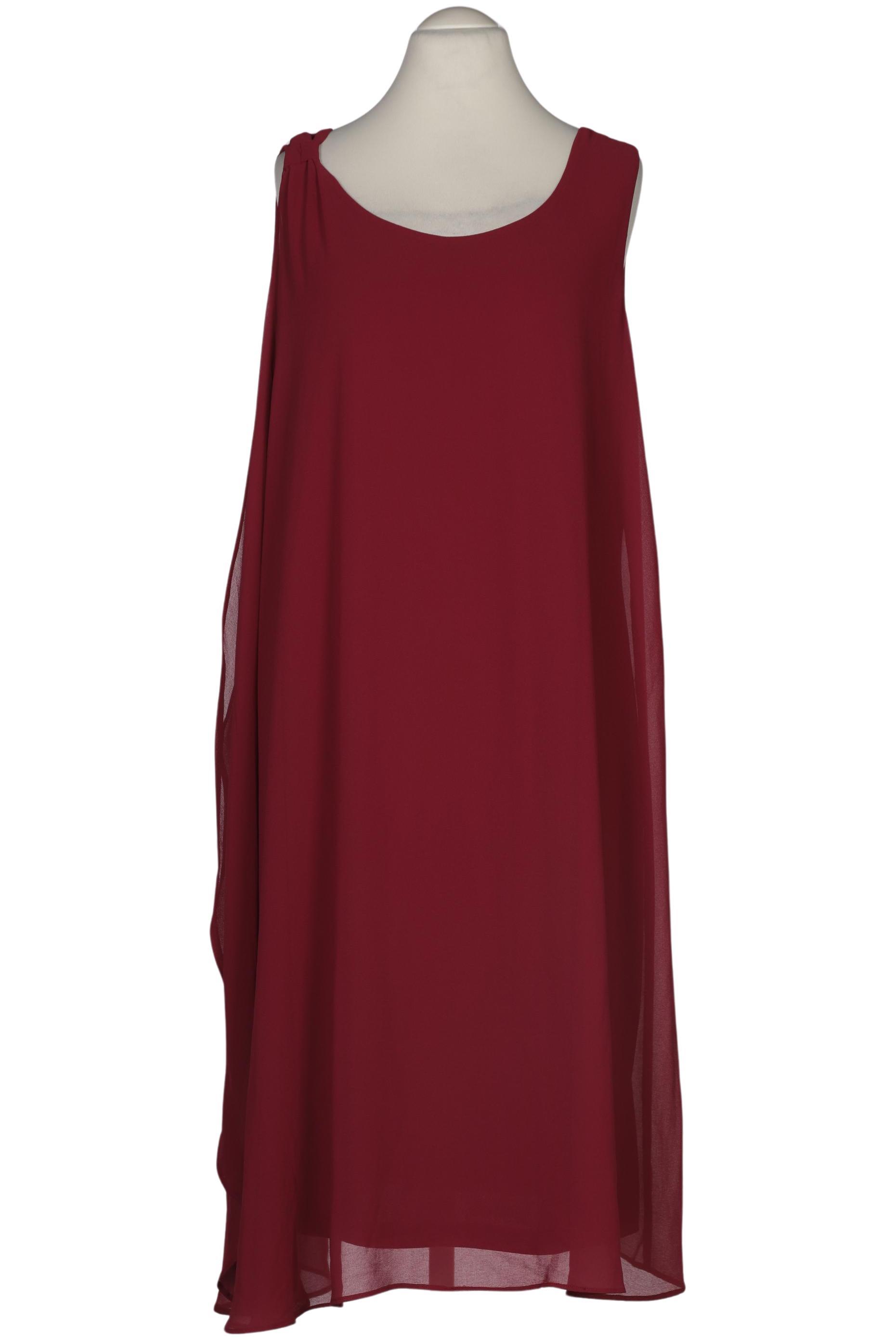 

sheego Damen Kleid, bordeaux, Gr. 50