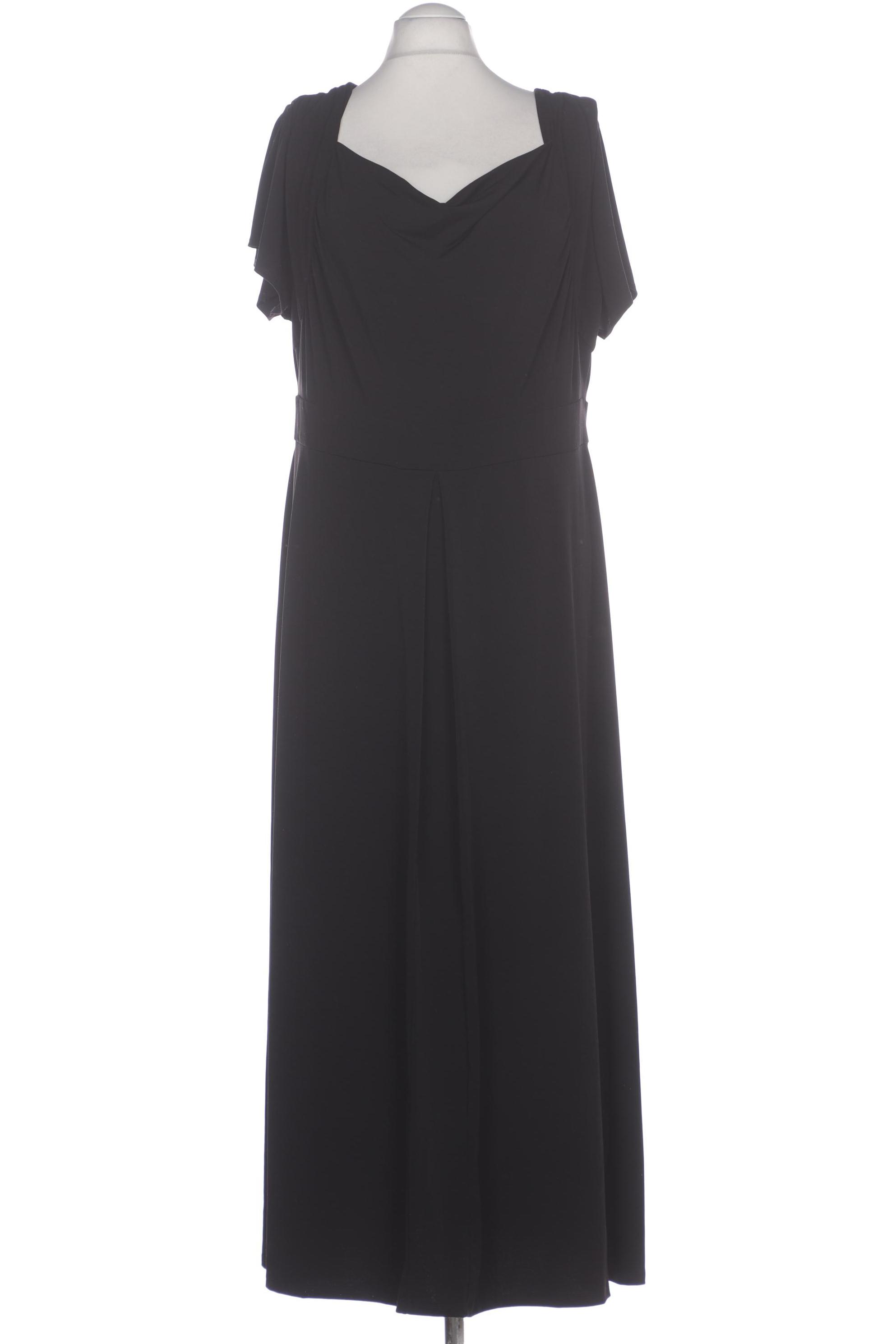 

sheego Damen Kleid, schwarz, Gr. 52
