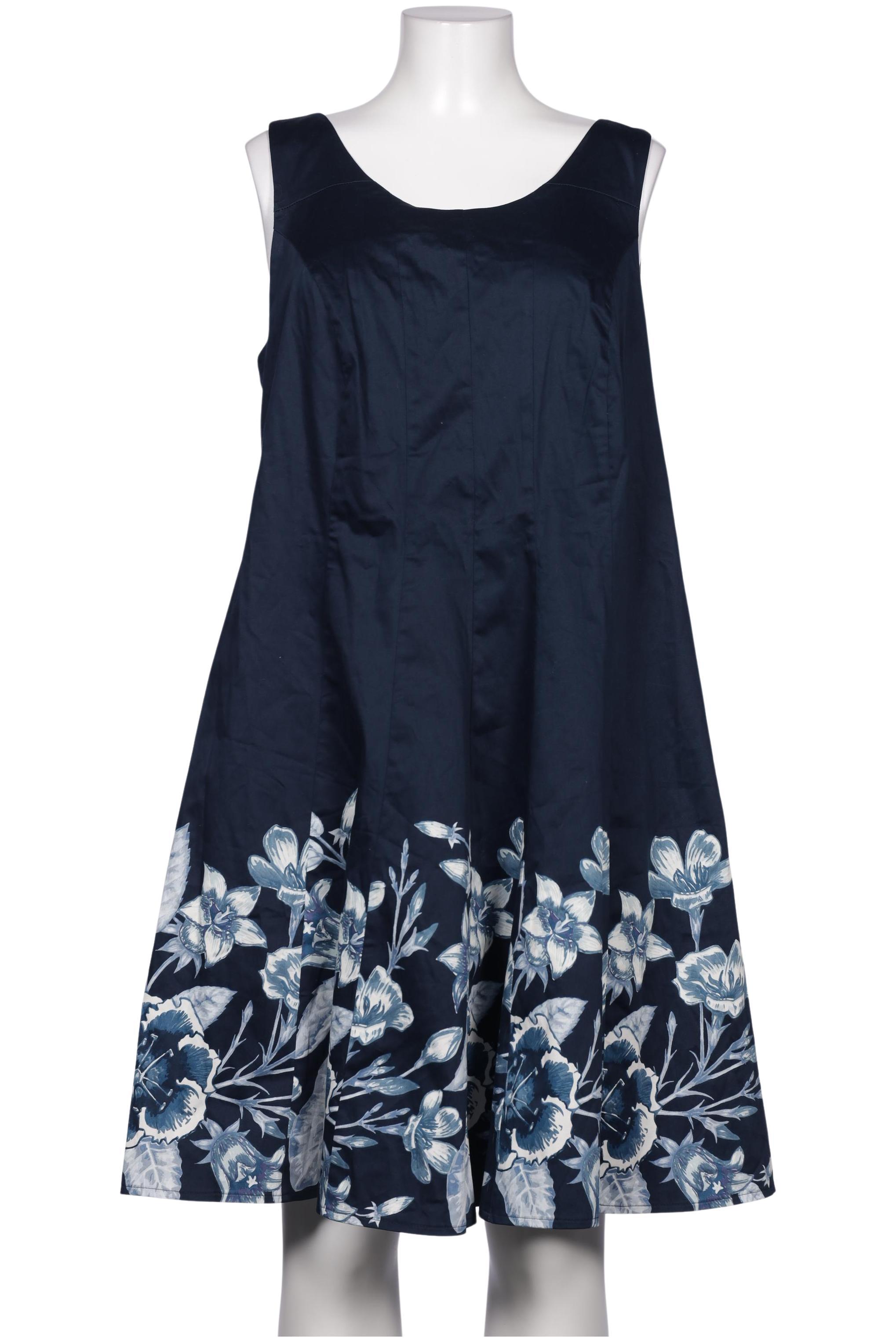 

sheego Damen Kleid, marineblau, Gr. 46