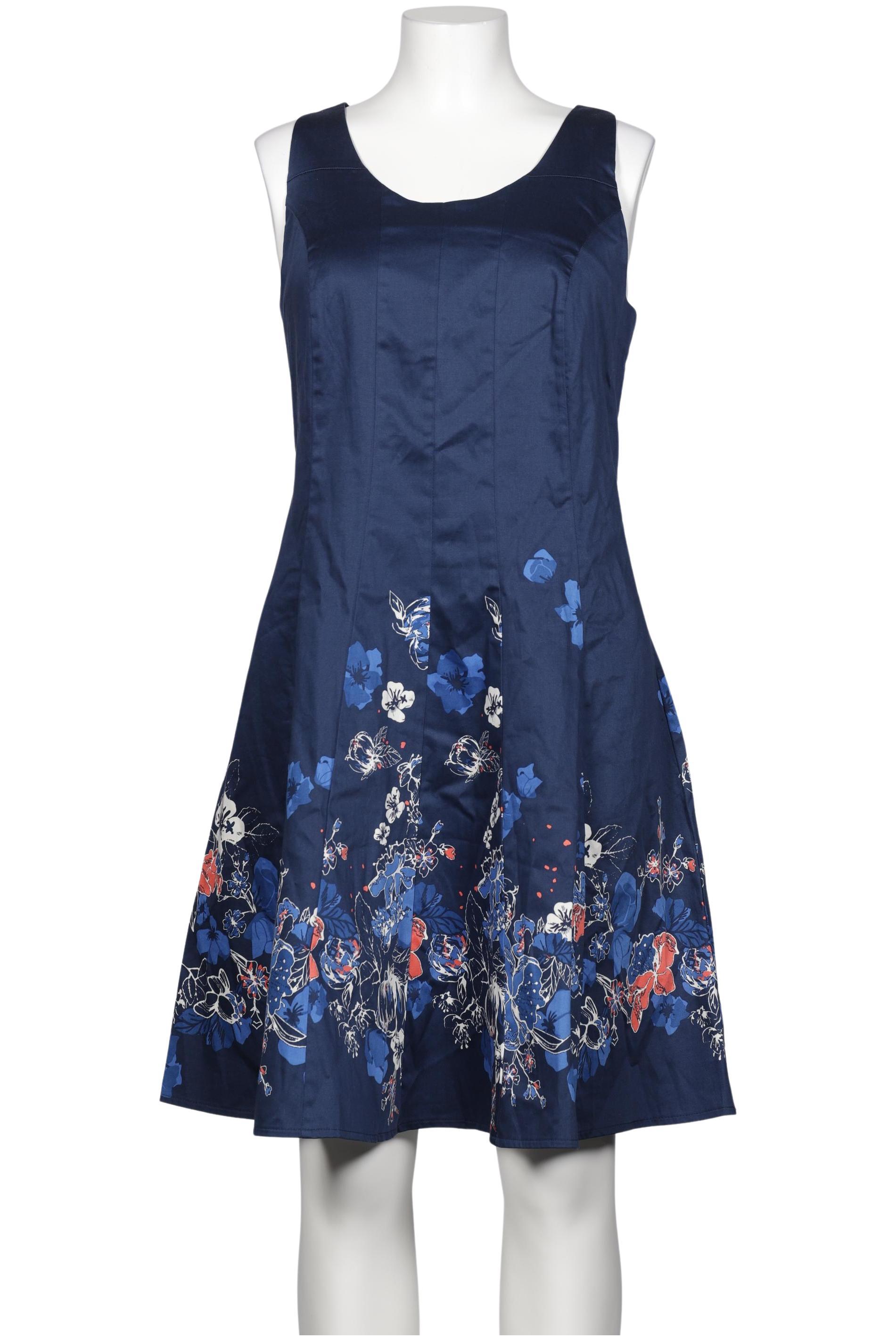 

sheego Damen Kleid, marineblau, Gr. 46