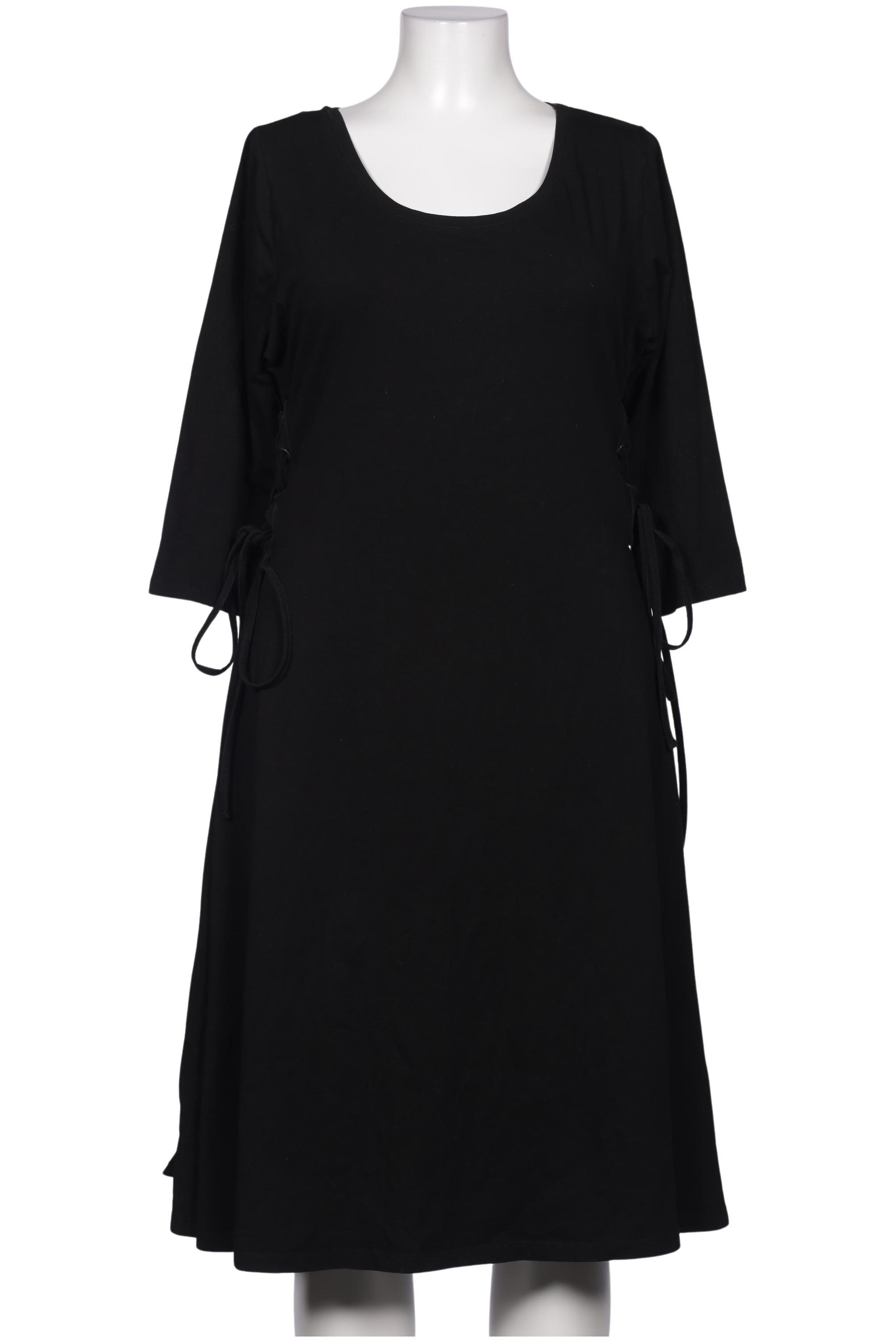 

sheego Damen Kleid, schwarz, Gr. 48