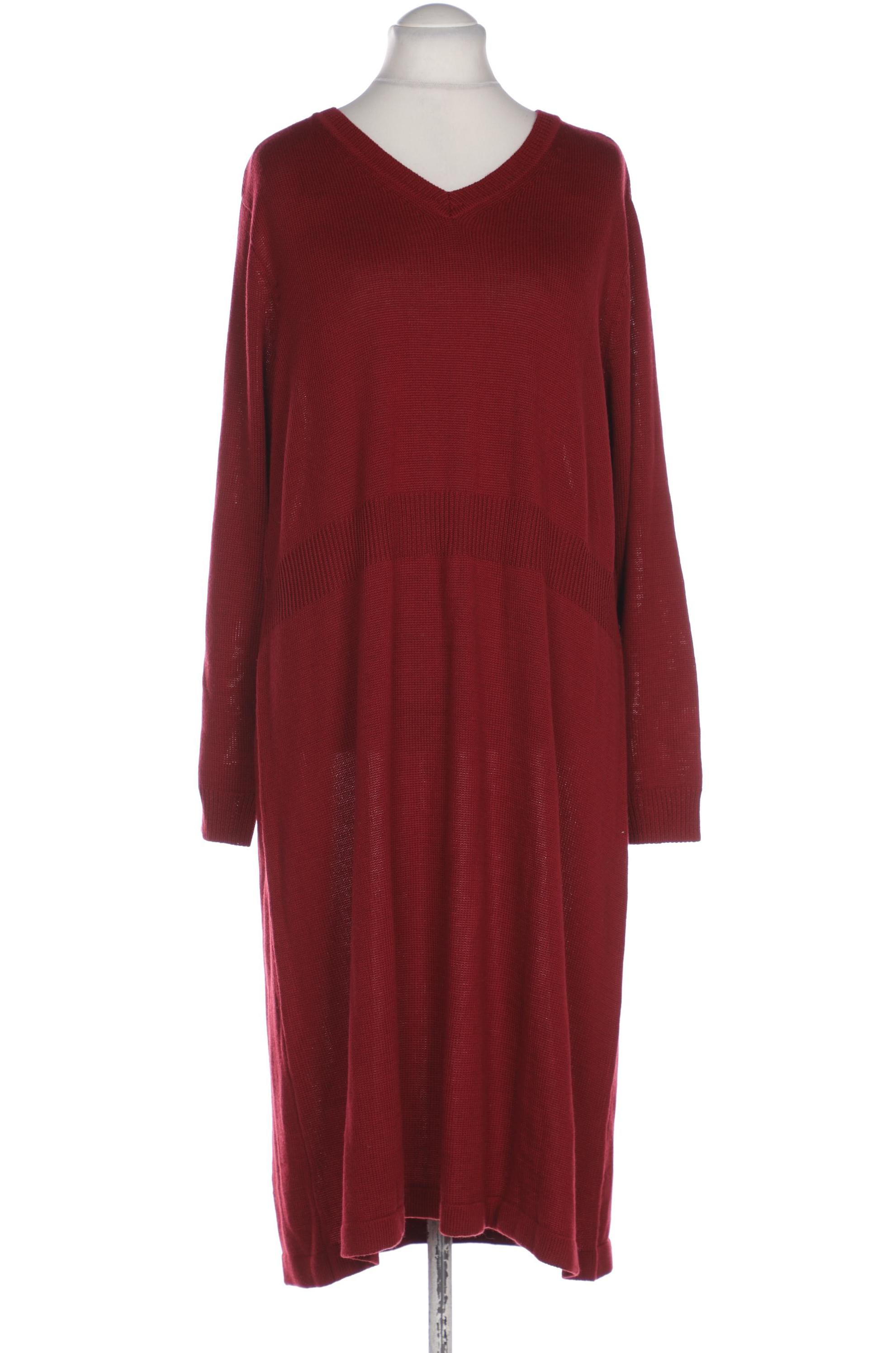 

sheego Damen Kleid, bordeaux, Gr. 50