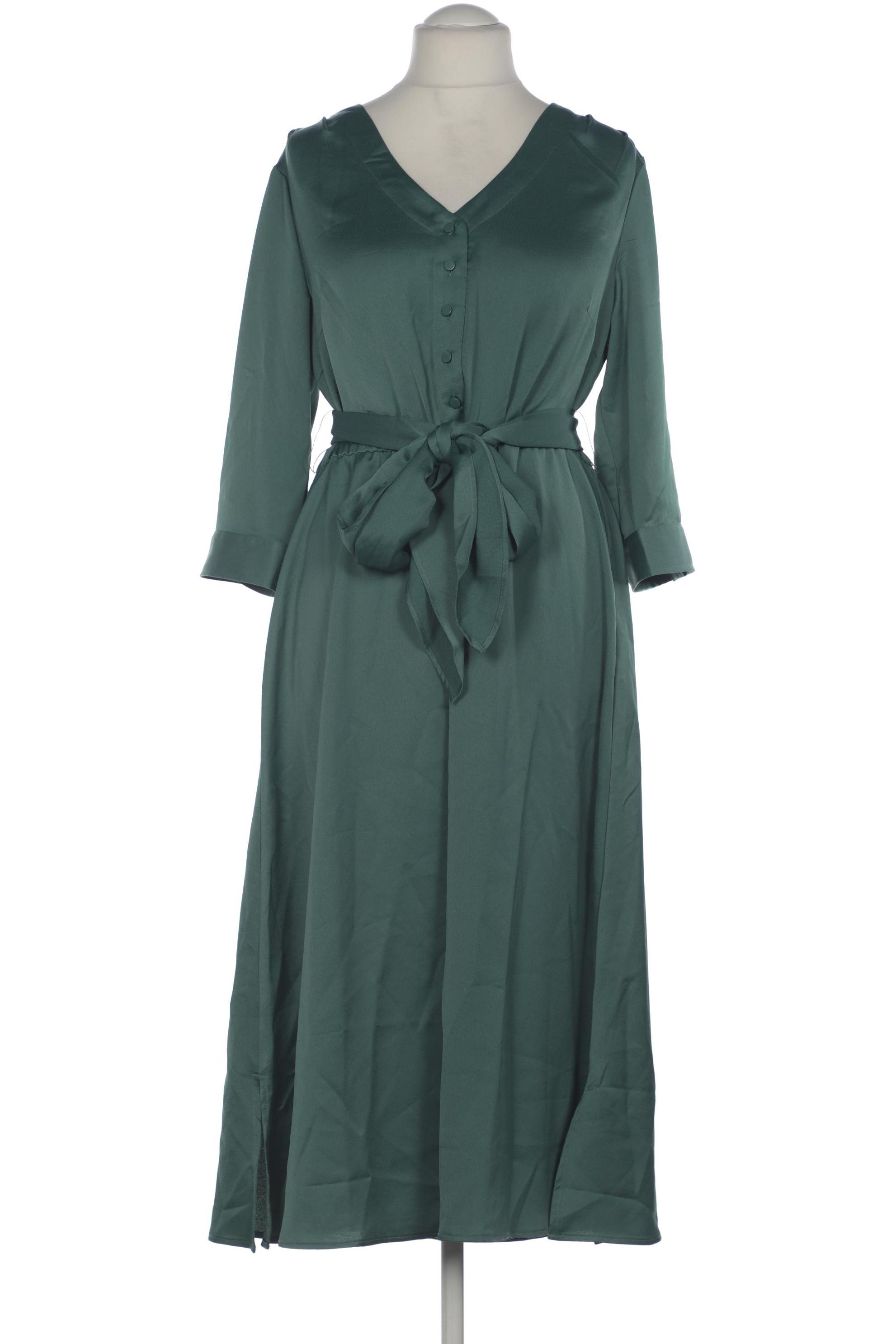 

sheego Damen Kleid, grün, Gr. 42