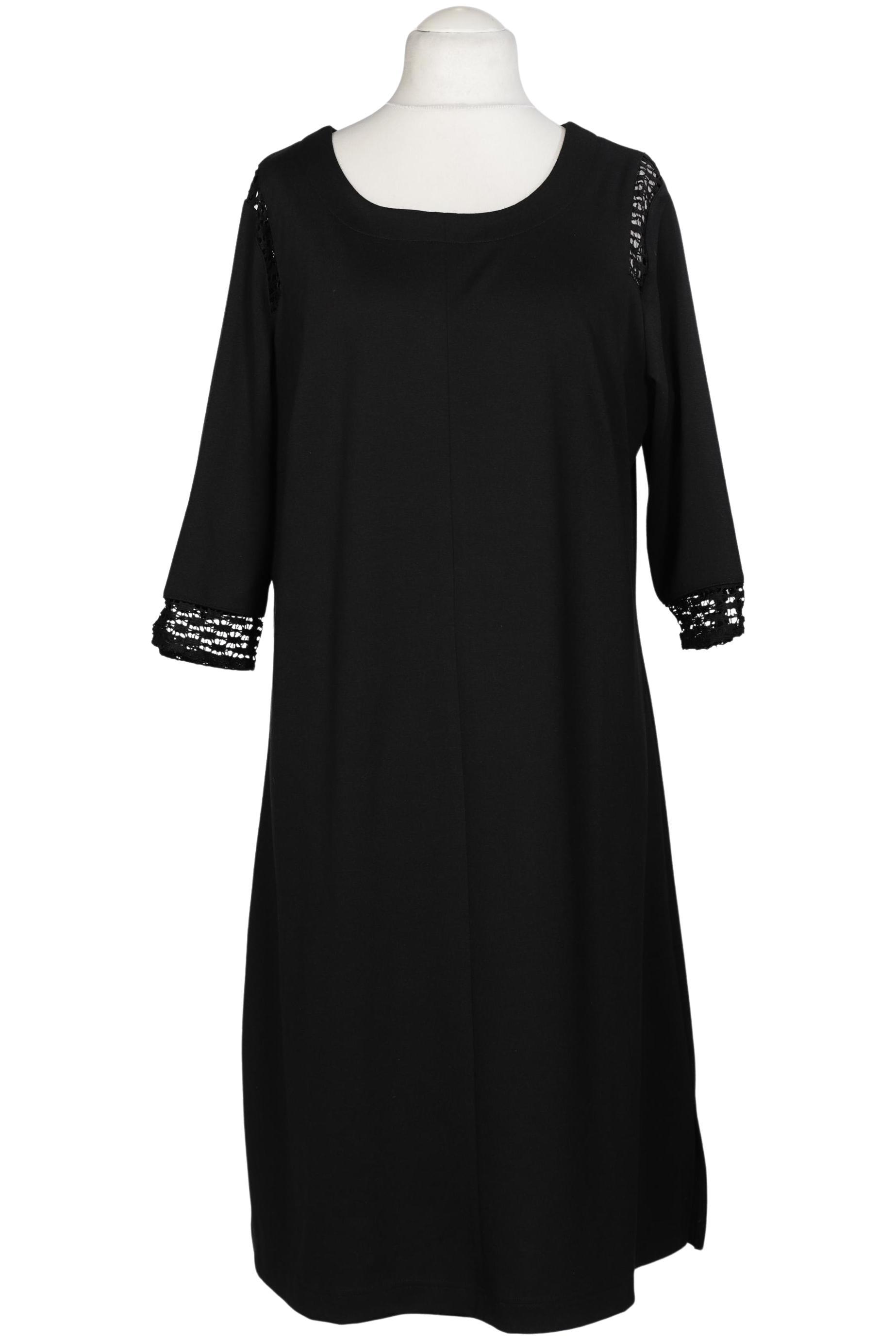 

sheego Damen Kleid, schwarz, Gr. 50