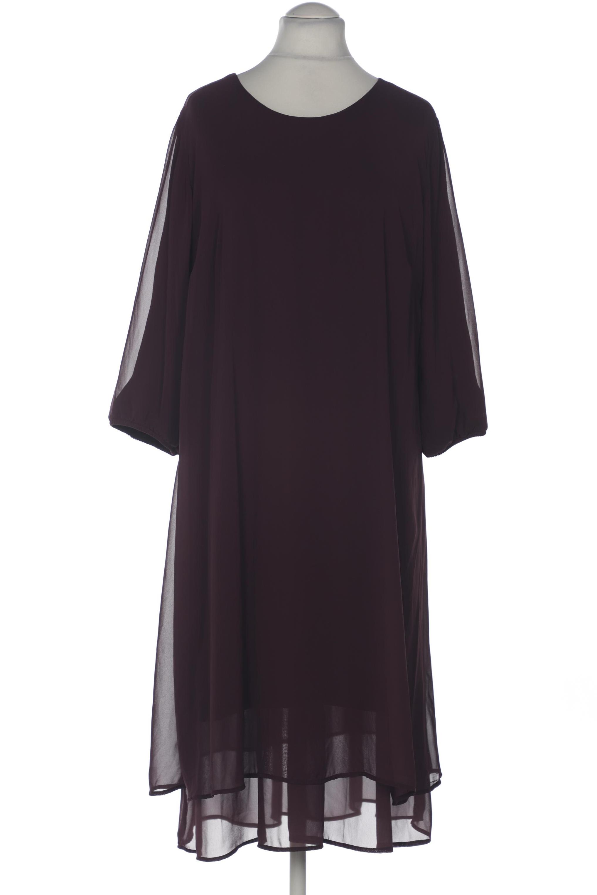 

sheego Damen Kleid, bordeaux, Gr. 46