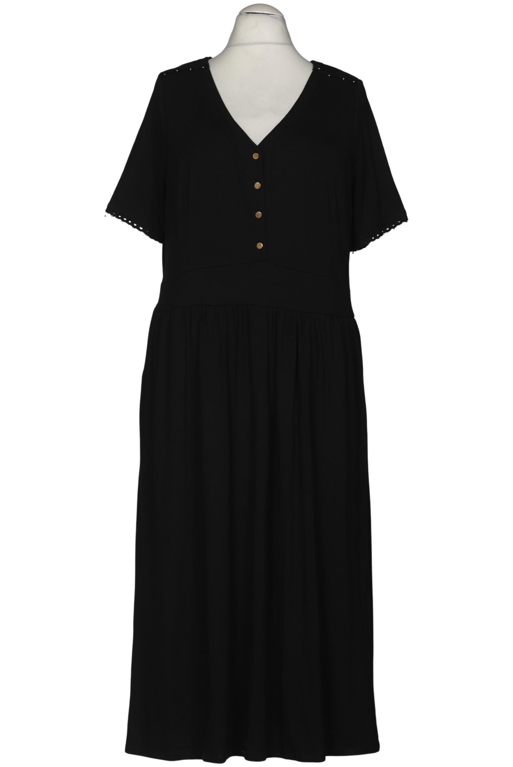 

sheego Damen Kleid, schwarz, Gr. 44