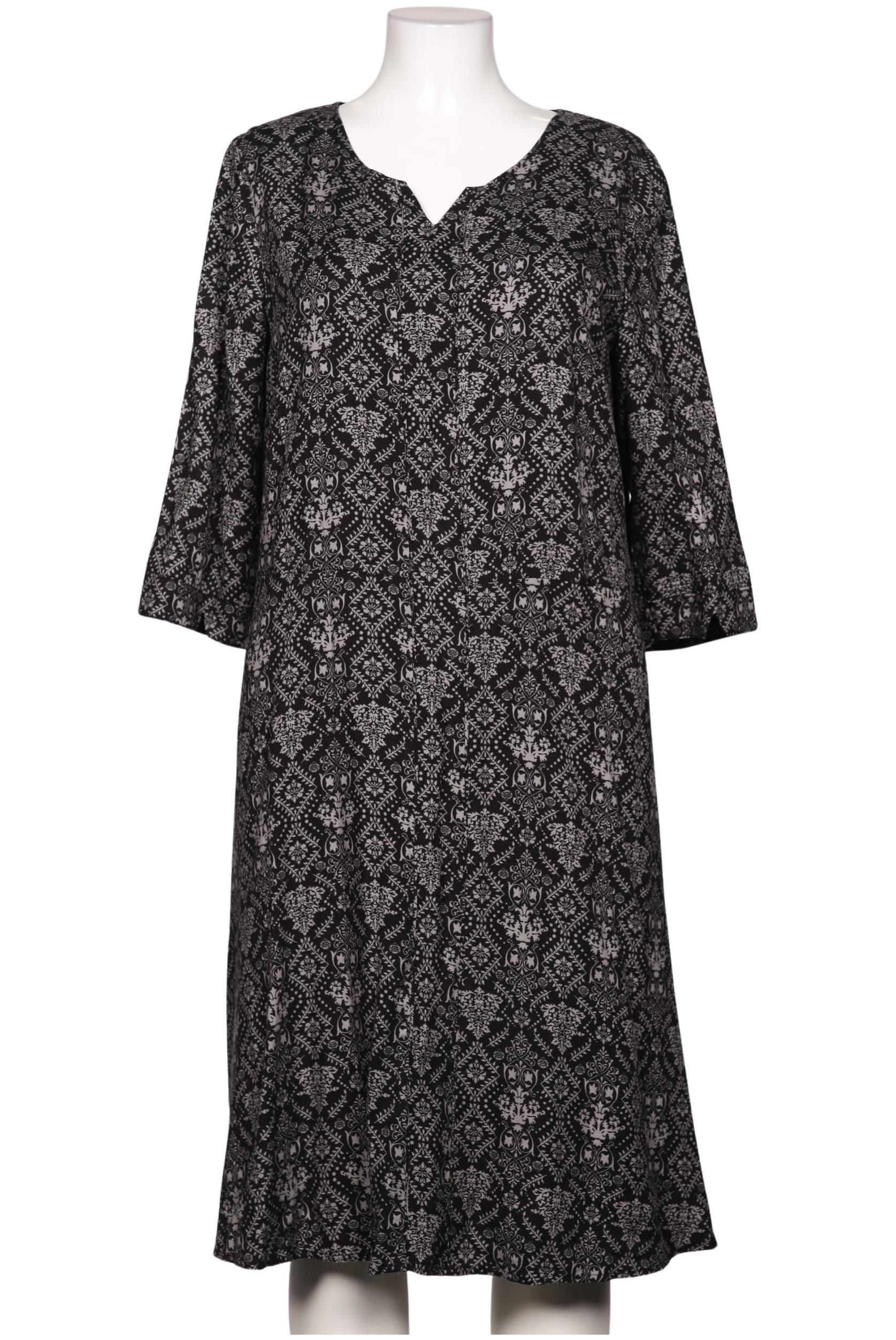 

sheego Damen Kleid, schwarz, Gr. 44