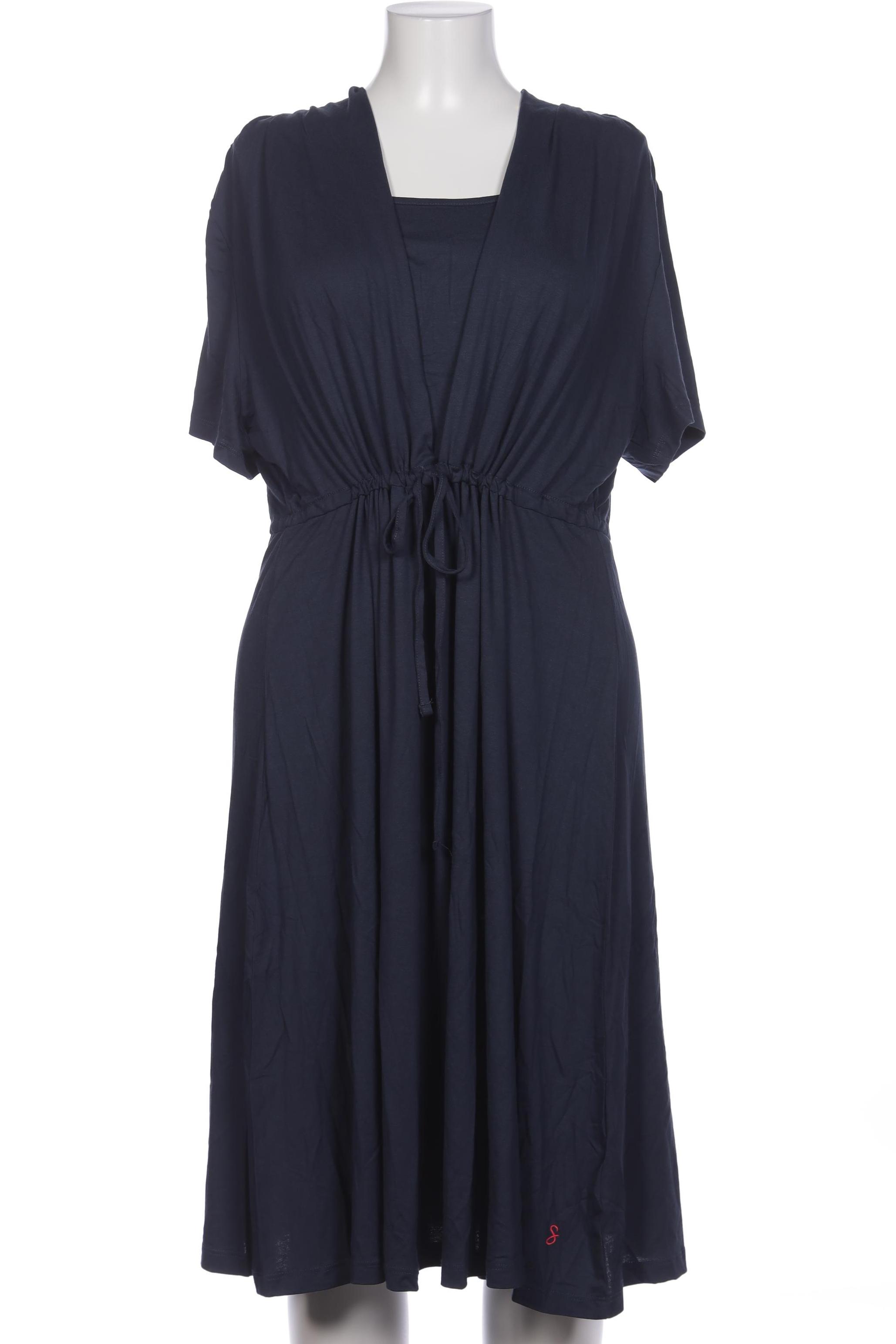 

sheego Damen Kleid, marineblau, Gr. 52