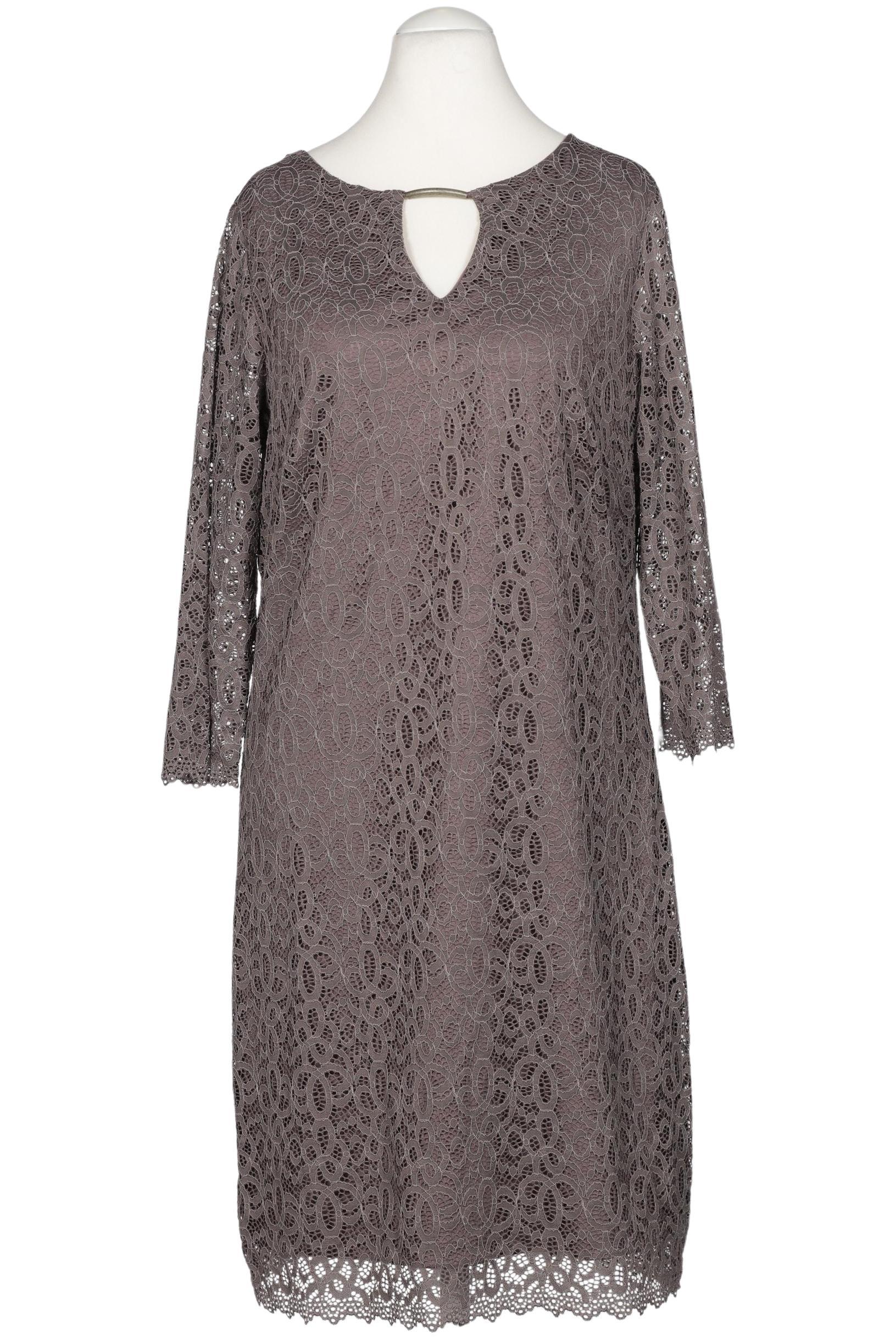 

sheego Damen Kleid, grau, Gr. 40