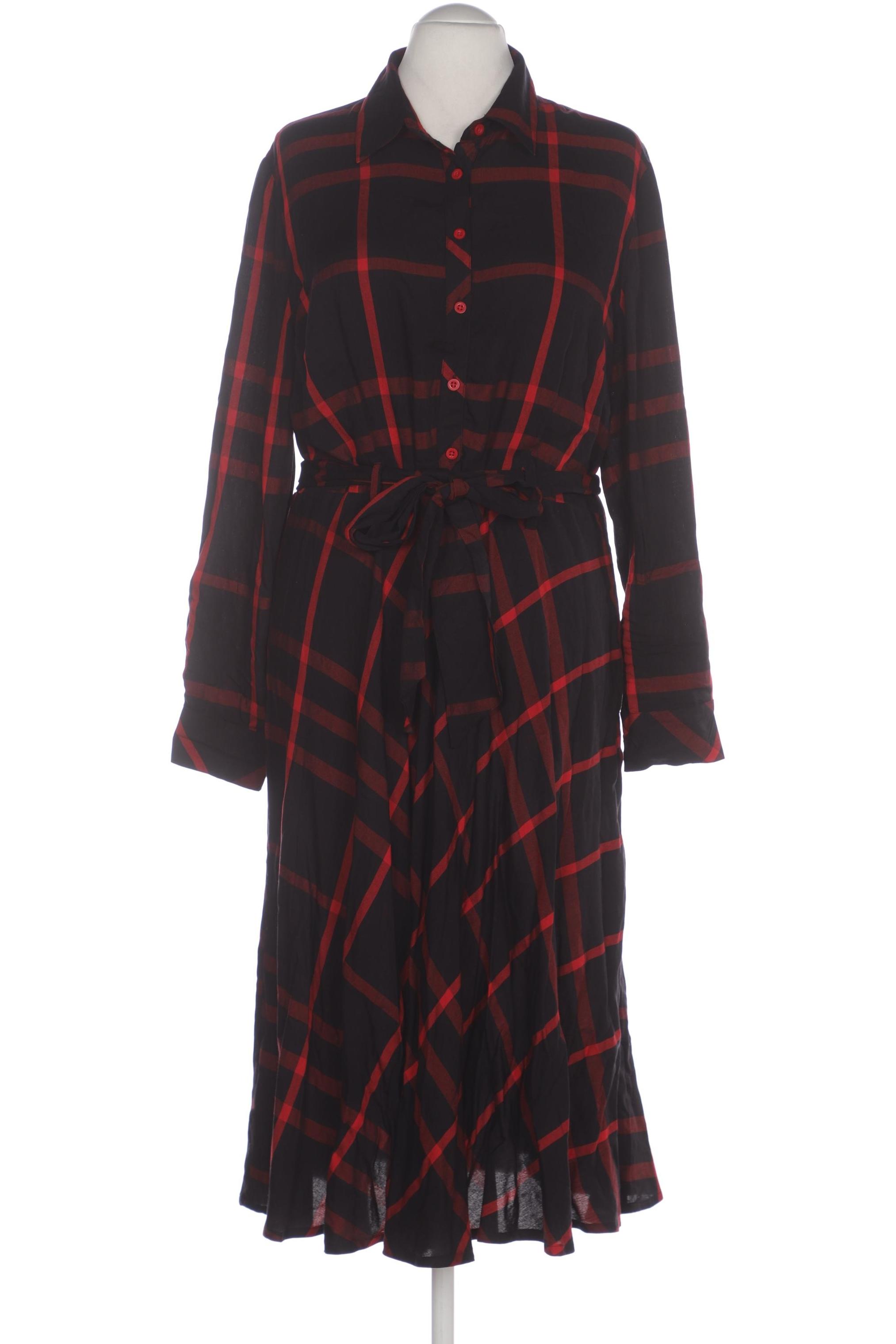 

sheego Damen Kleid, schwarz, Gr. 46