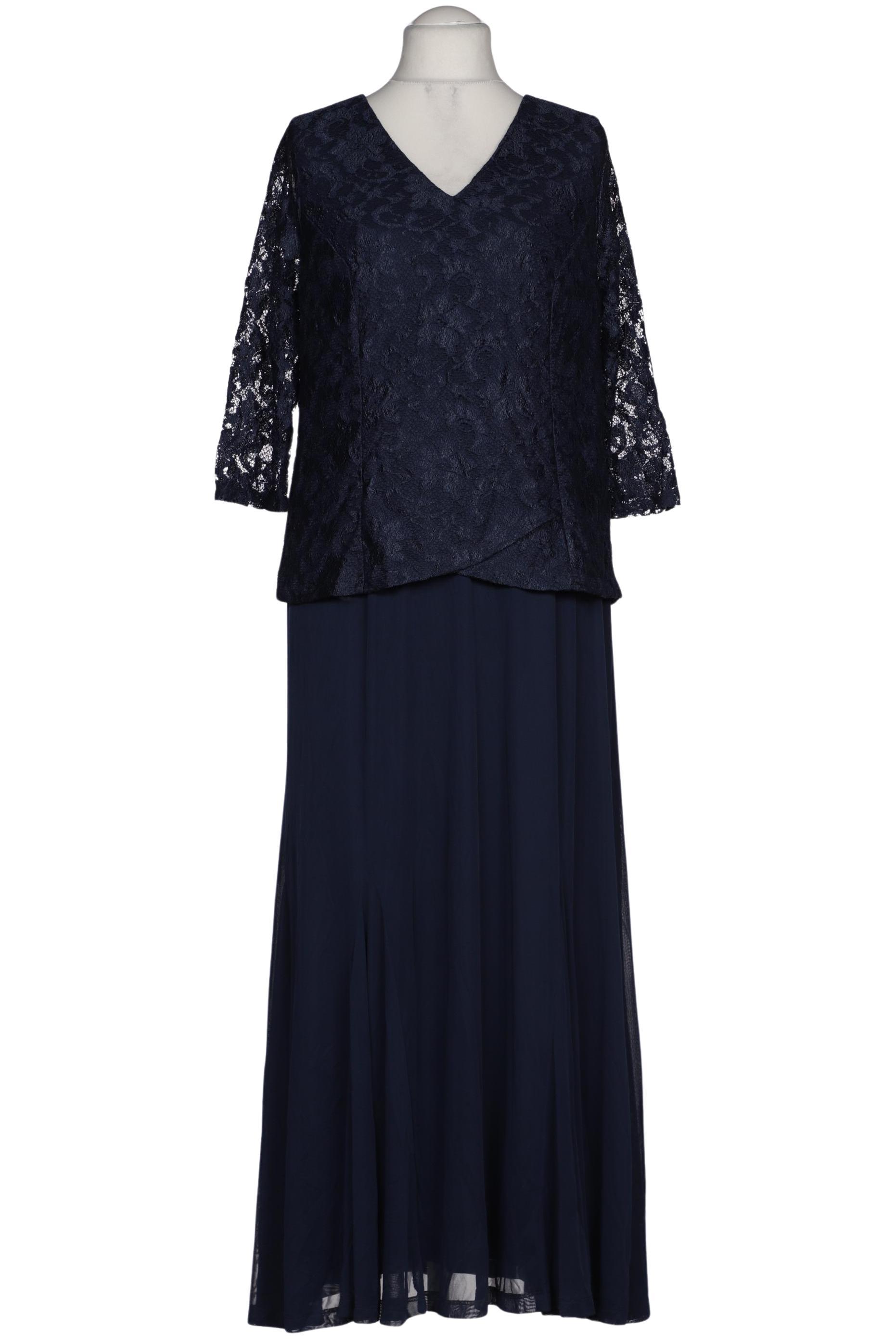 

sheego Damen Kleid, marineblau, Gr. 46