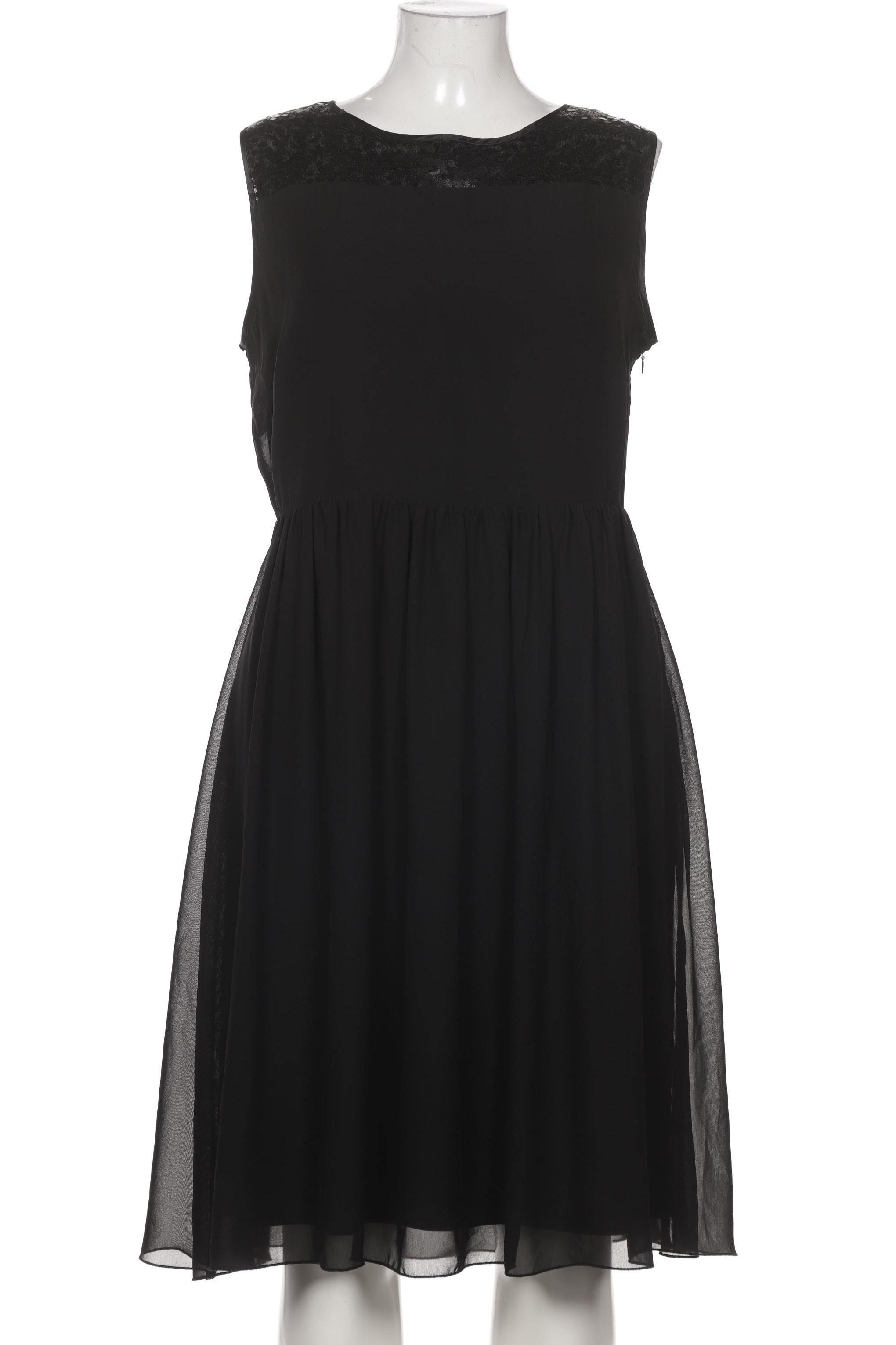 

sheego Damen Kleid, schwarz, Gr. 44