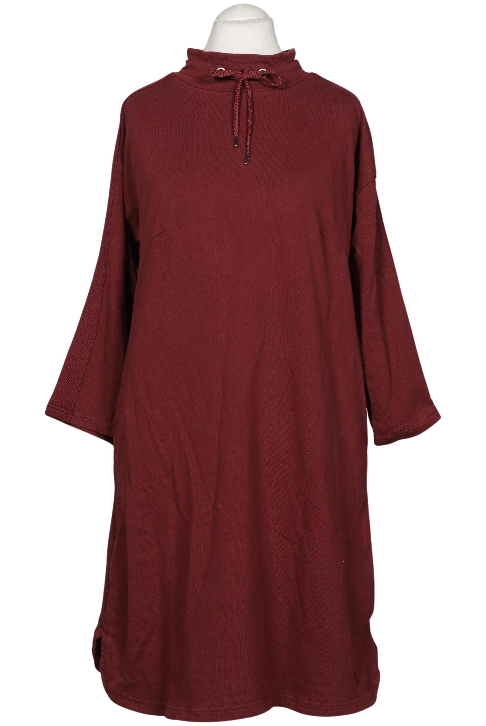 

sheego Damen Kleid, bordeaux, Gr. 44