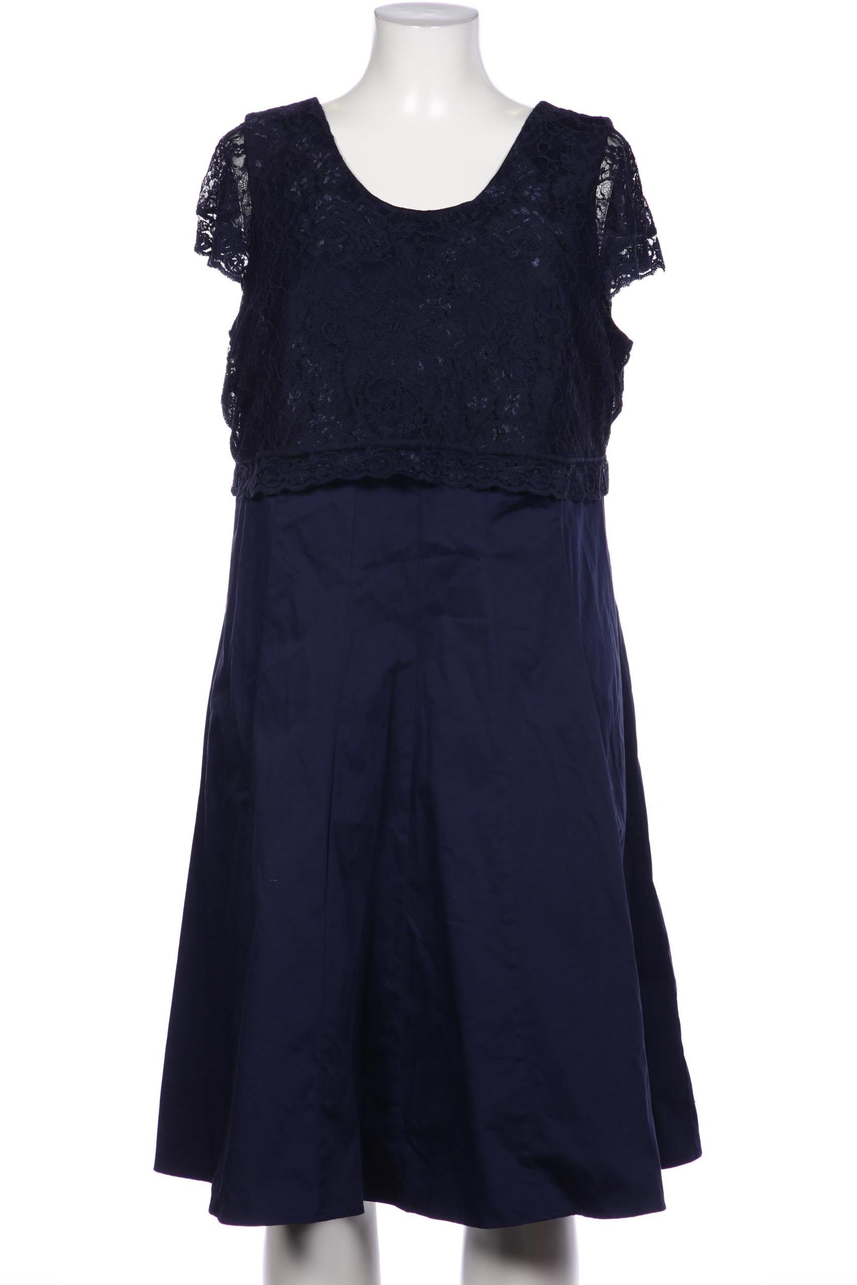 

sheego Damen Kleid, marineblau, Gr. 48