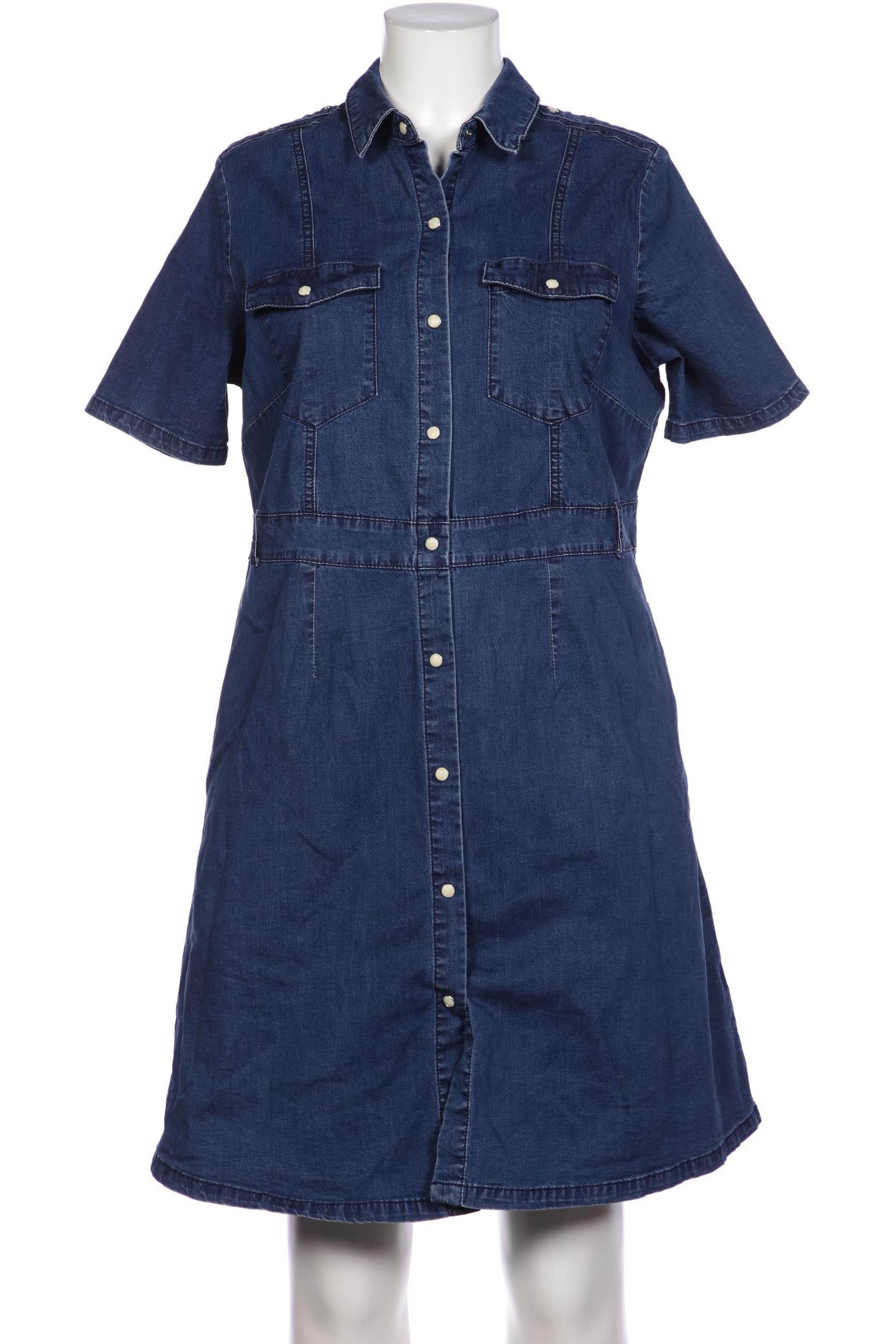 

sheego Damen Kleid, blau, Gr. 44