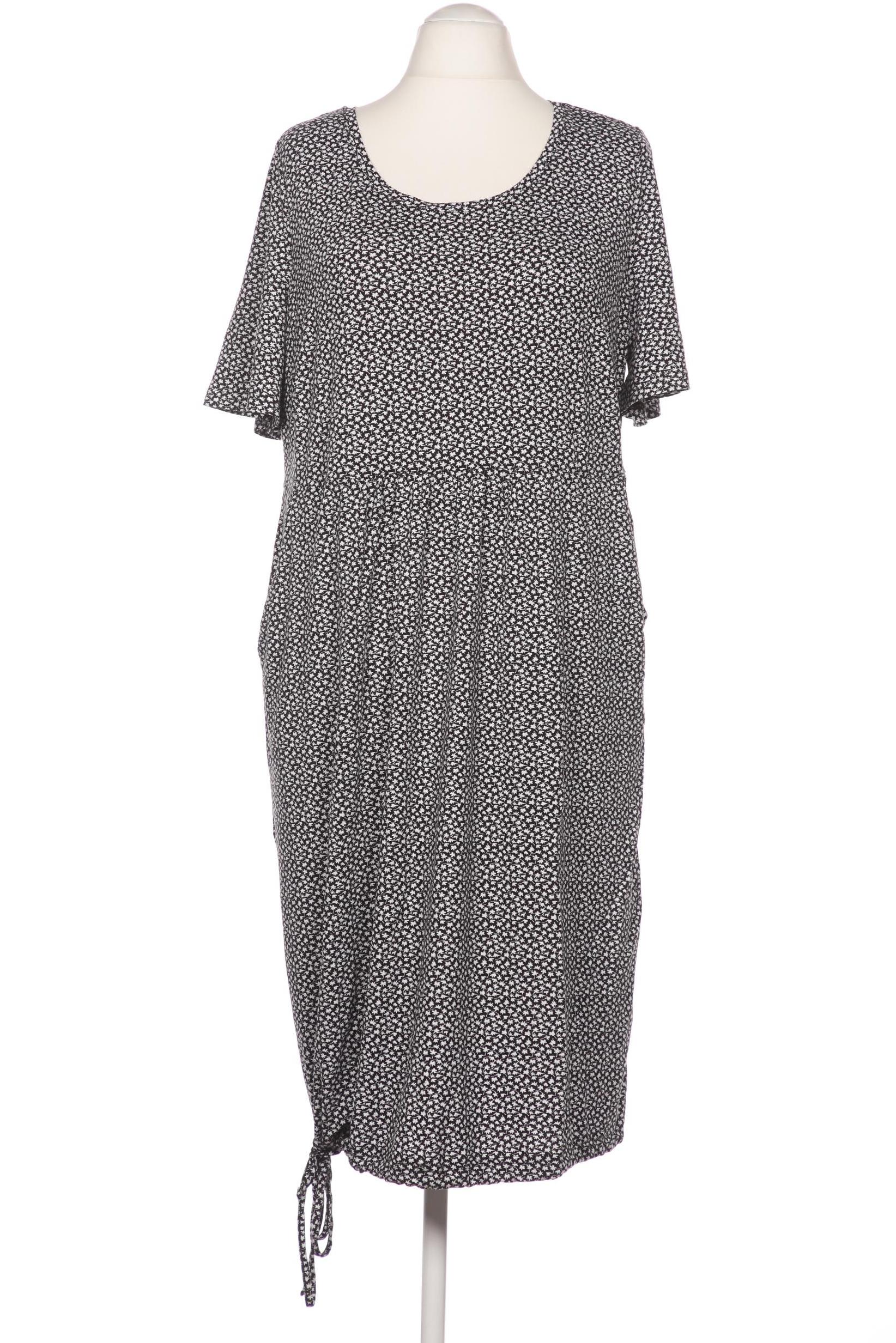 

sheego Damen Kleid, schwarz, Gr. 46