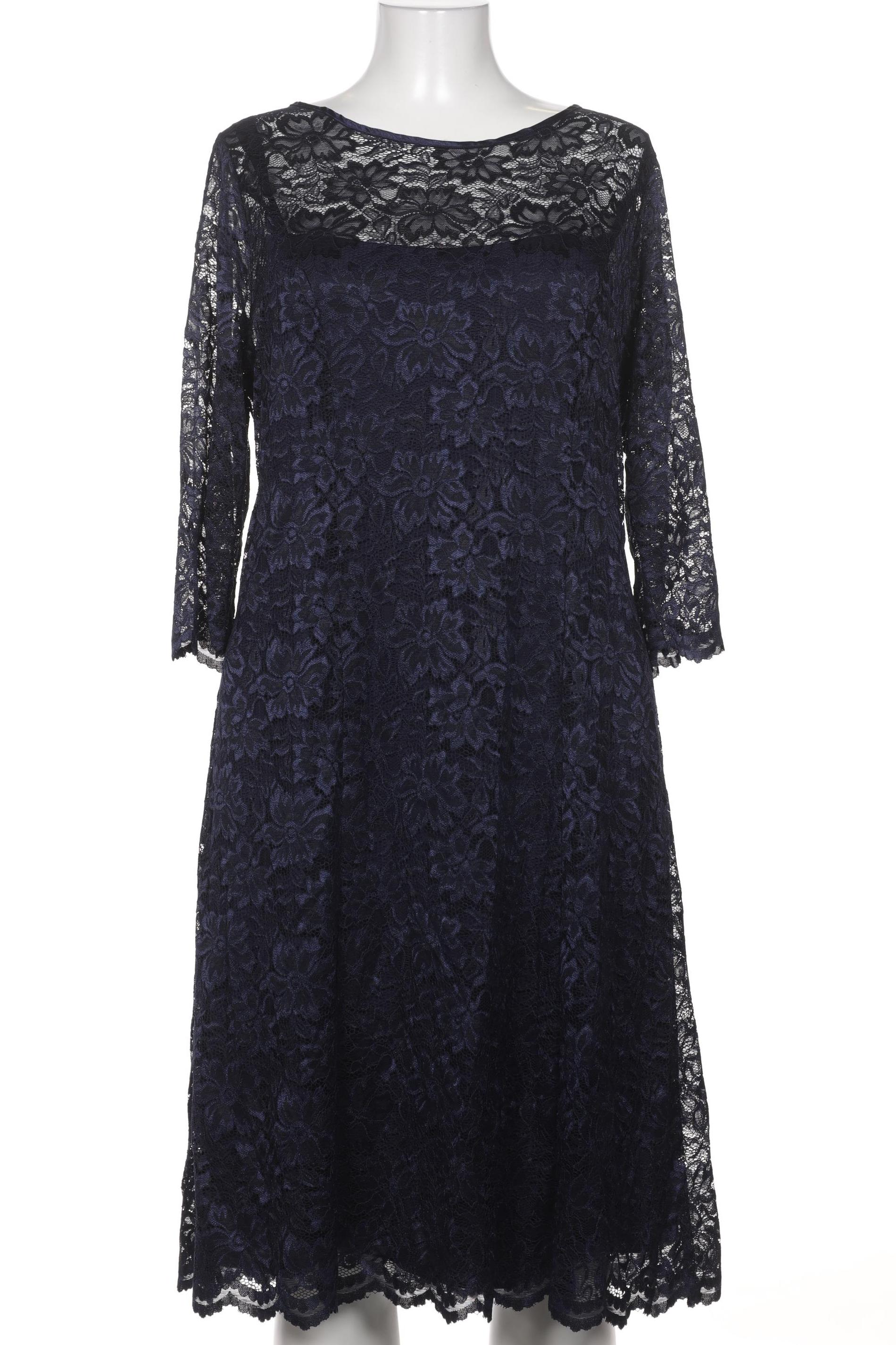 

sheego Damen Kleid, marineblau, Gr. 46