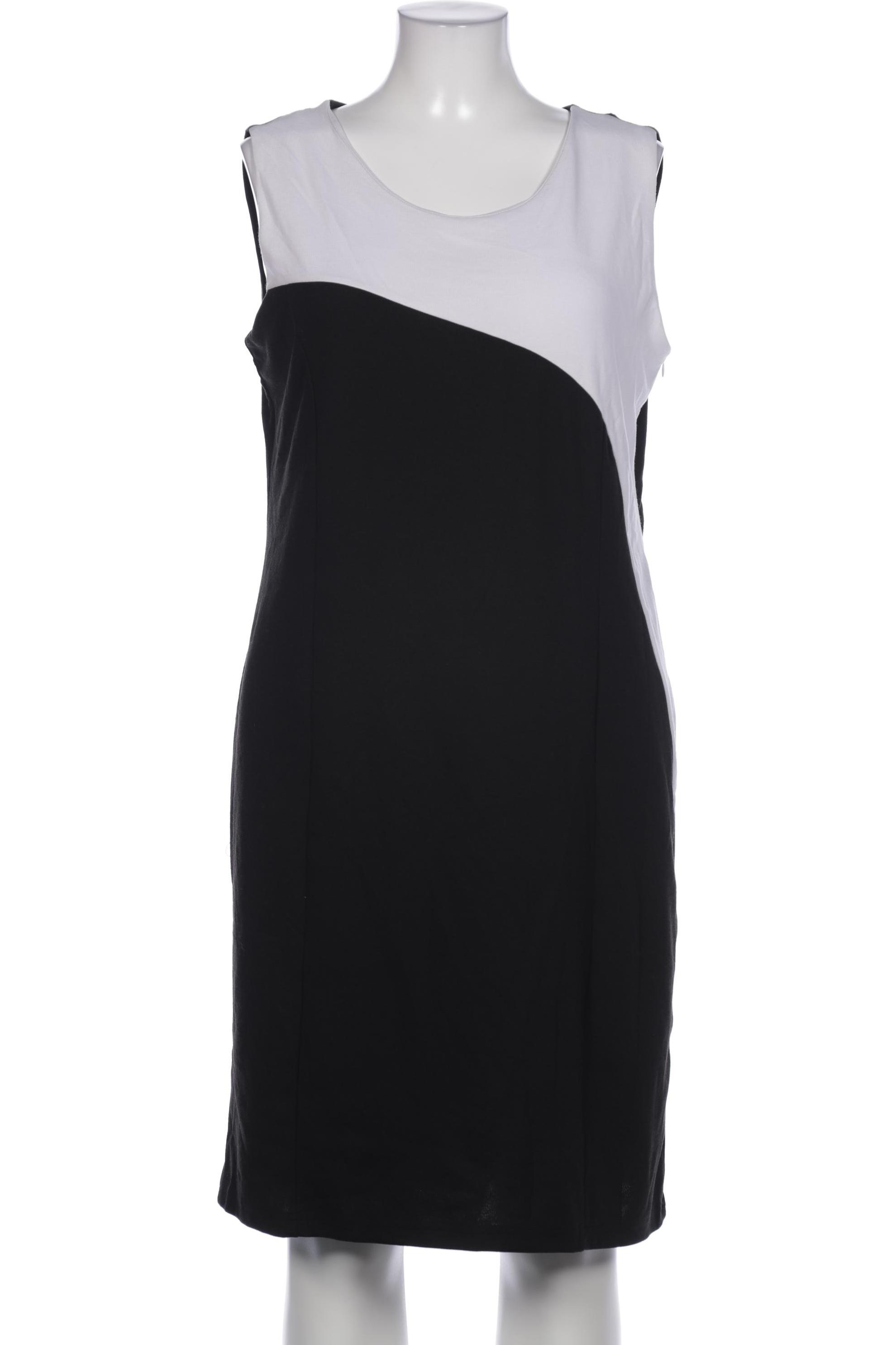 

sheego Damen Kleid, schwarz, Gr. 46