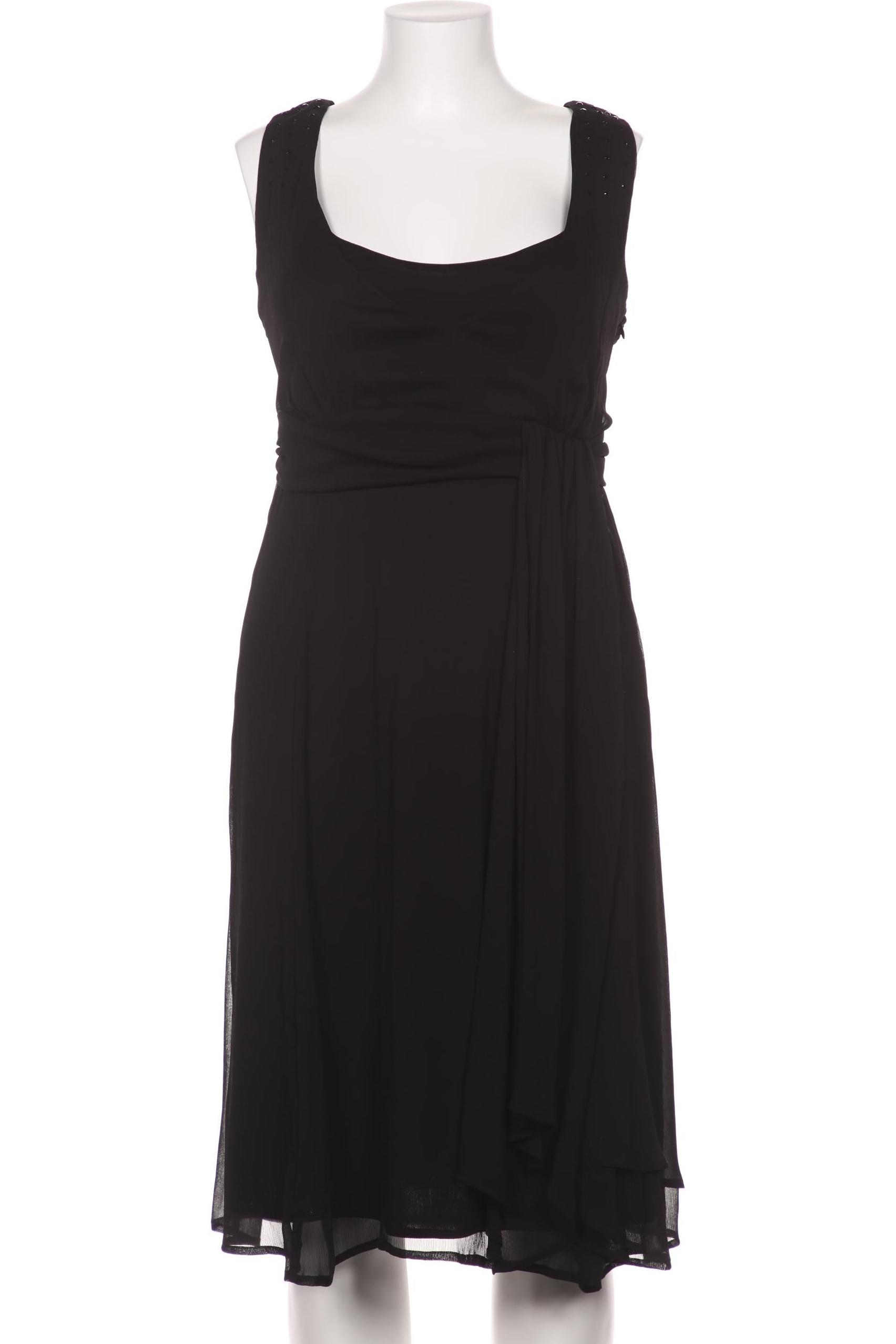 

sheego Damen Kleid, schwarz, Gr. 46