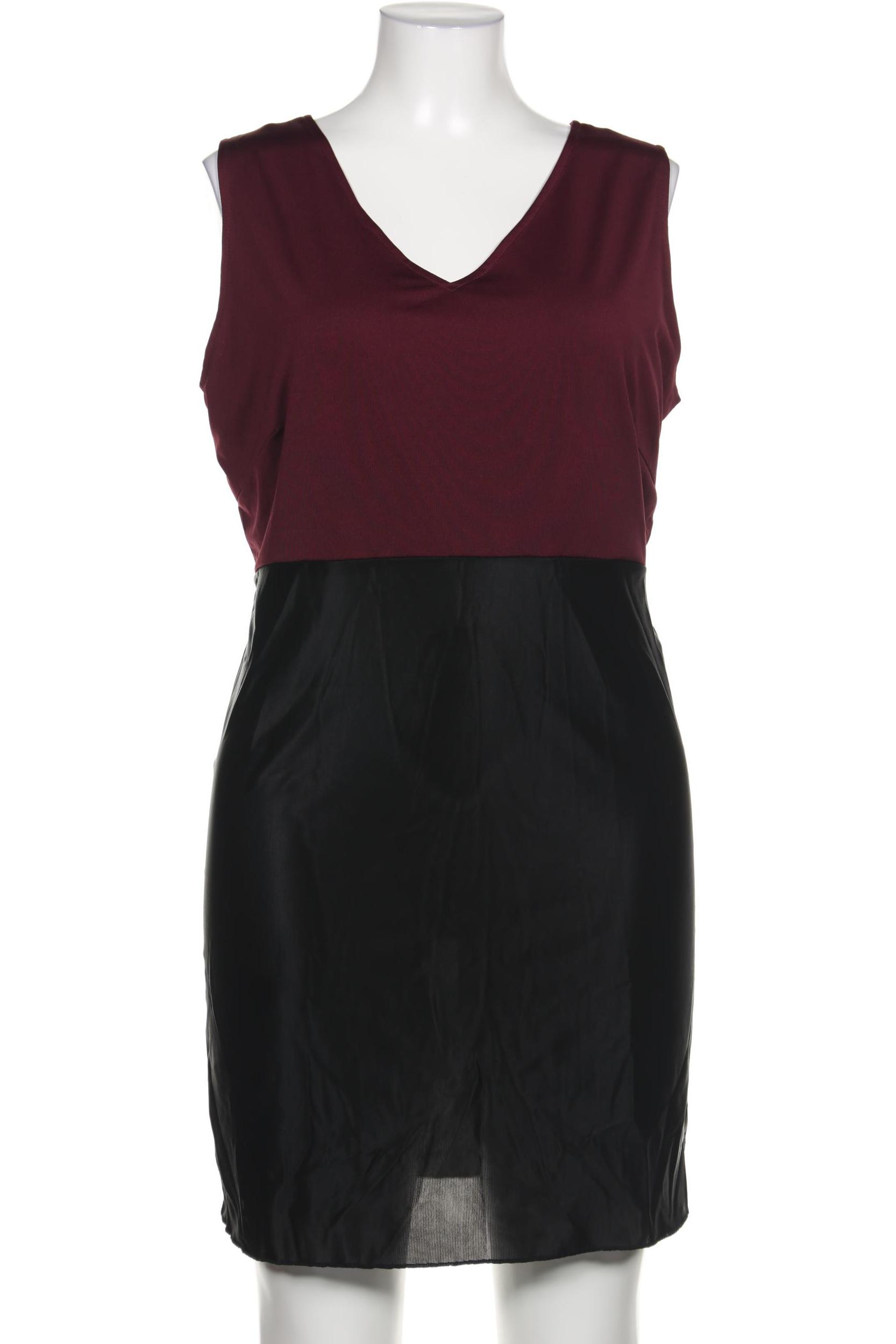 

sheego Damen Kleid, bordeaux, Gr. 46