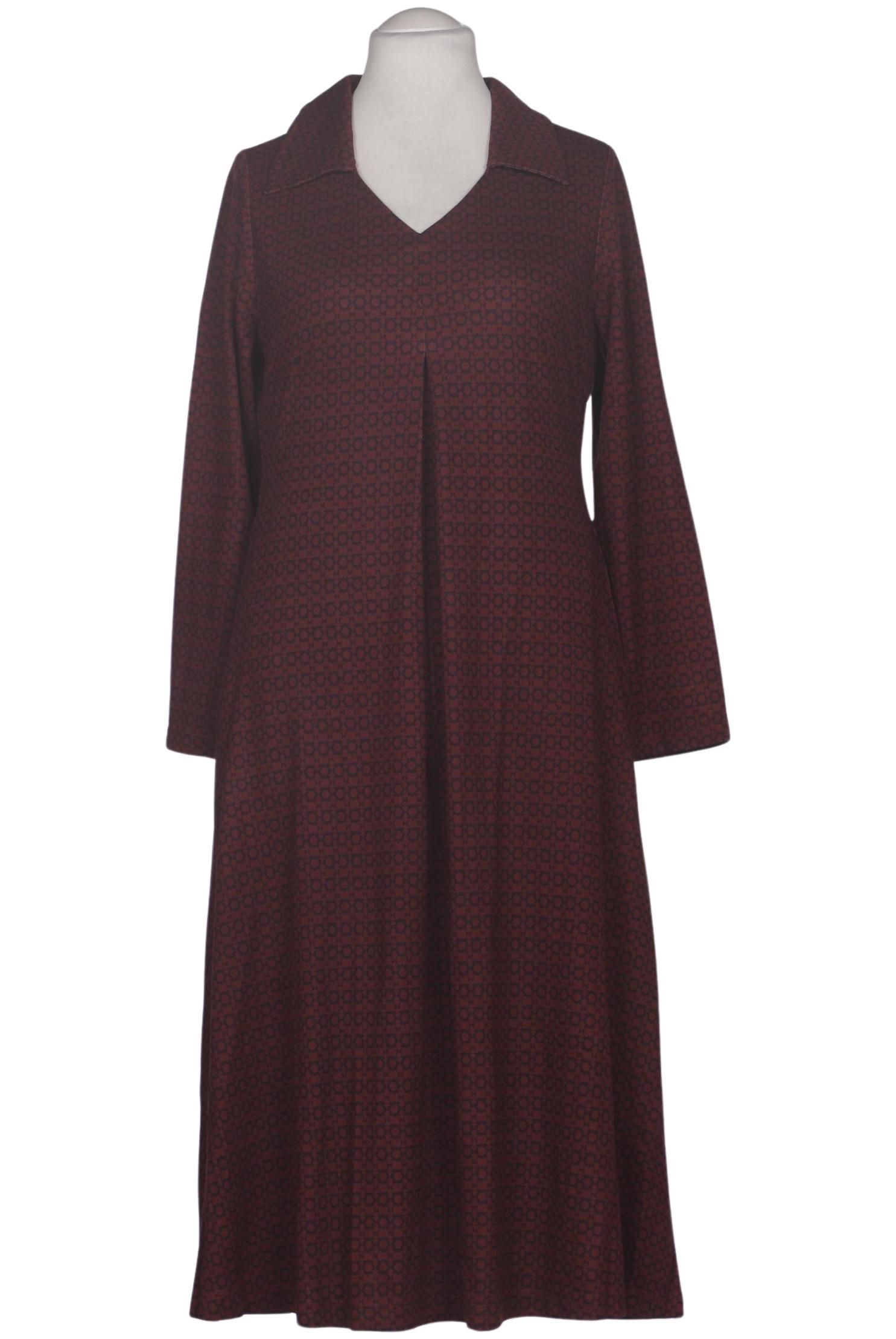 

sheego Damen Kleid, bordeaux, Gr. 40