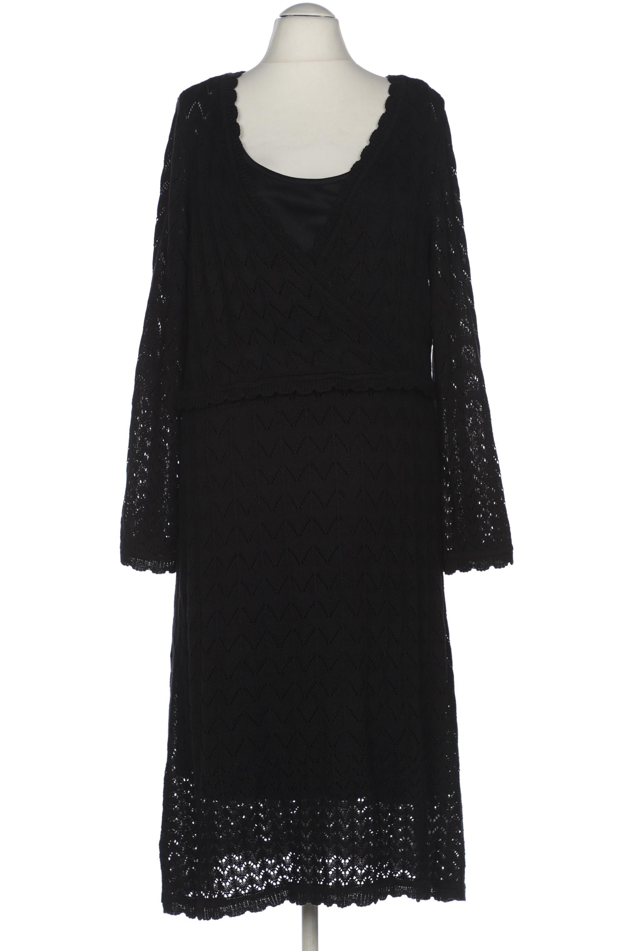 

sheego Damen Kleid, schwarz, Gr. 50