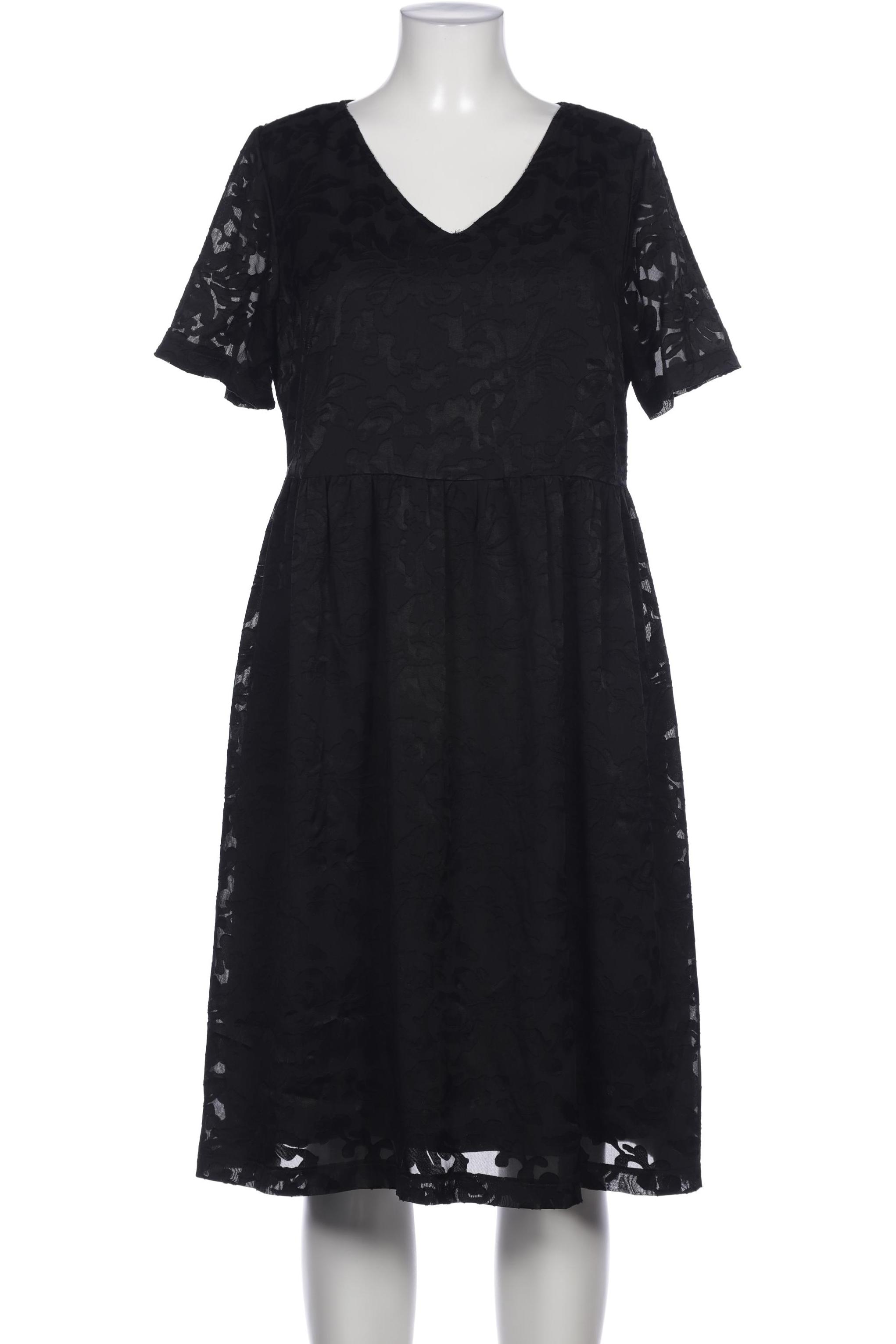 

sheego Damen Kleid, schwarz, Gr. 44