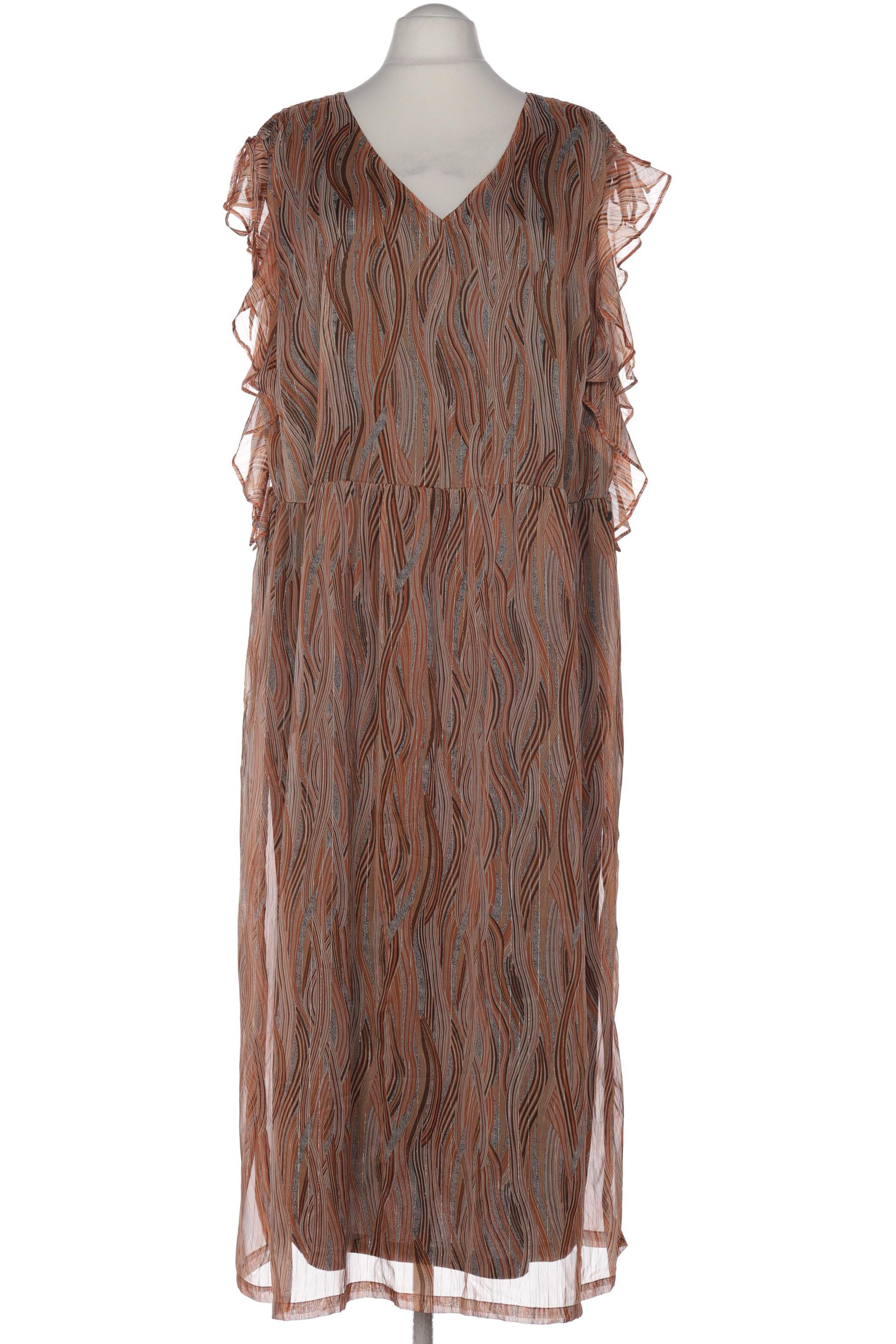 

sheego Damen Kleid, orange, Gr. 58