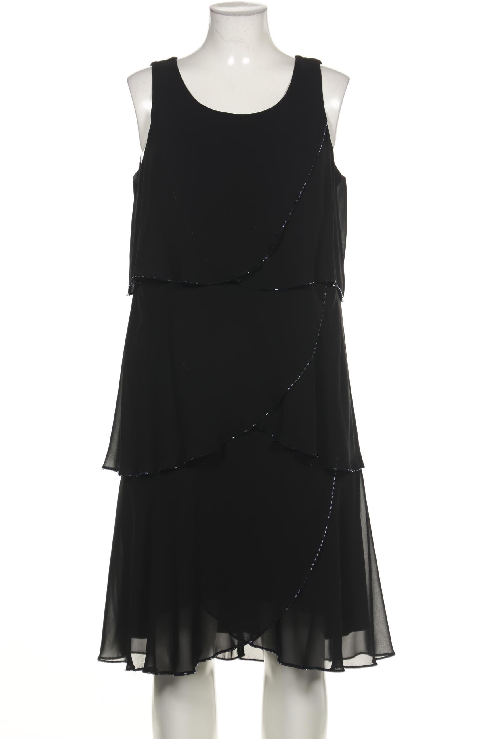 

sheego Damen Kleid, schwarz, Gr. 42