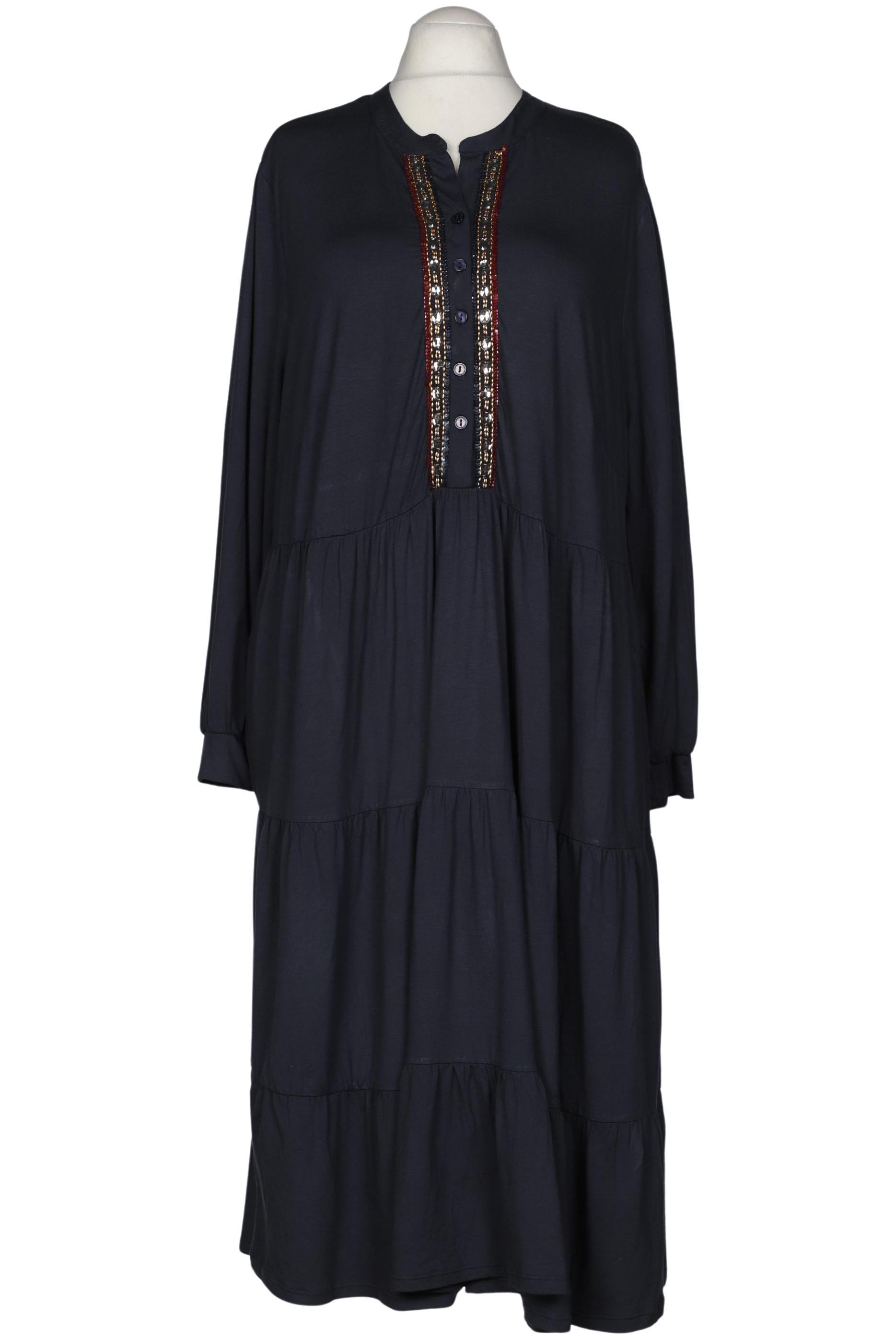 

sheego Damen Kleid, marineblau, Gr. 50