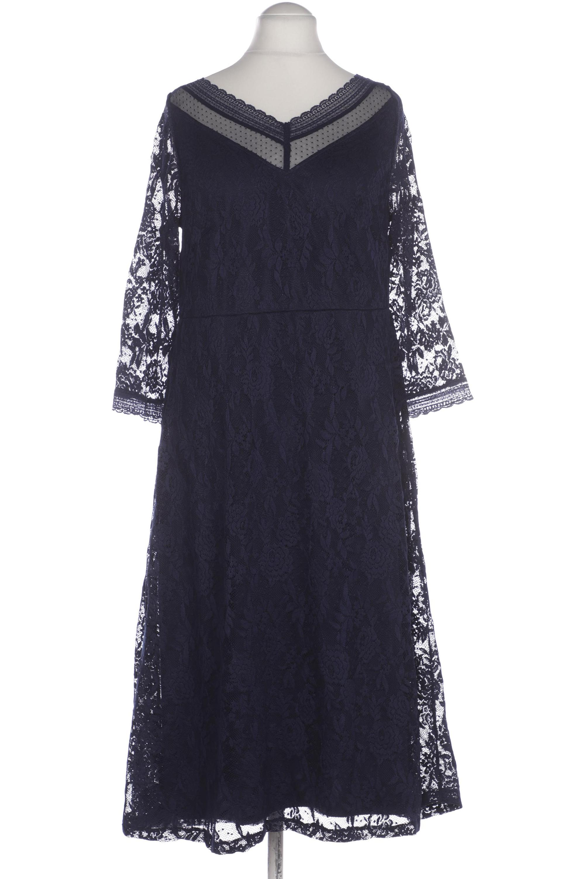 

sheego Damen Kleid, marineblau, Gr. 44