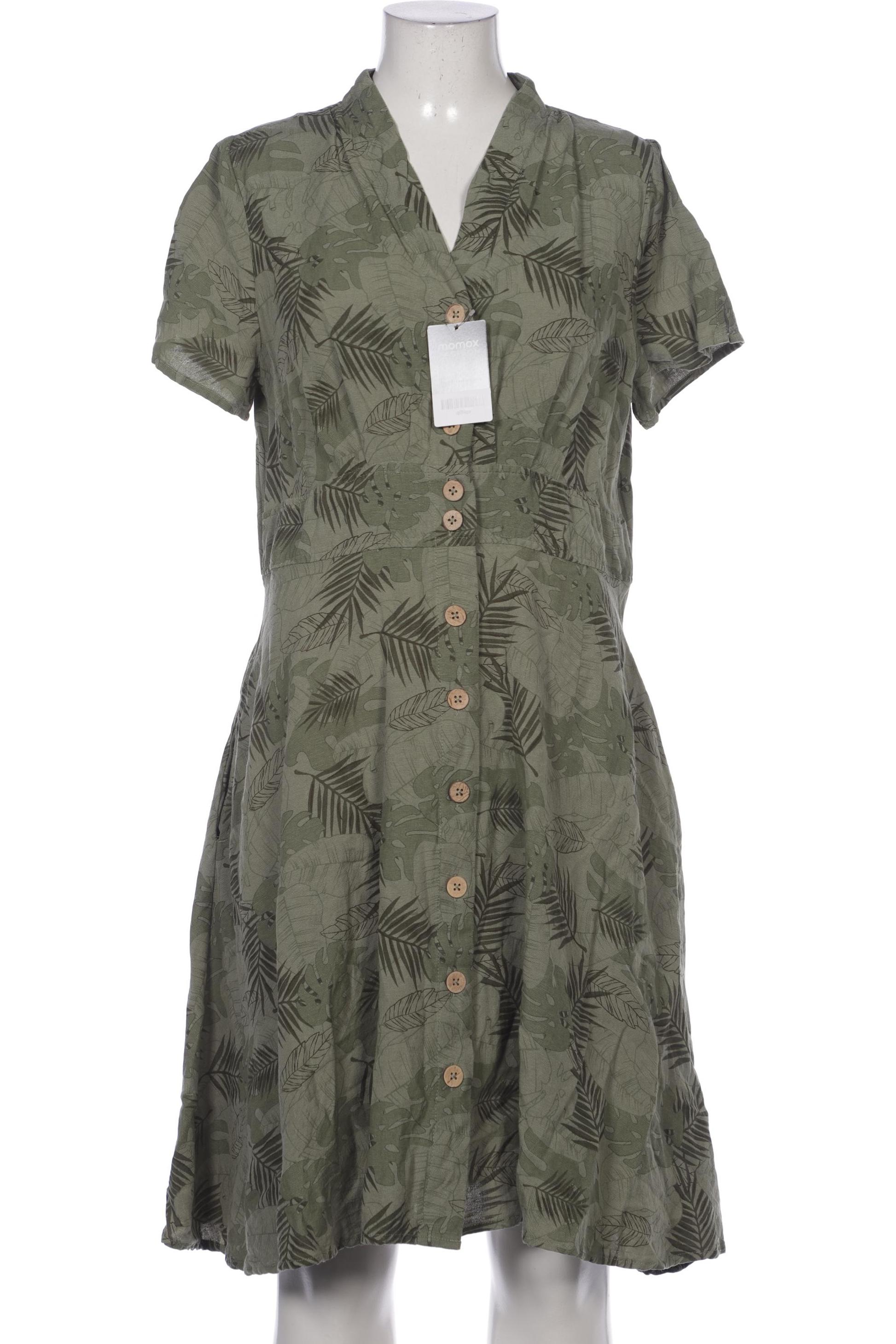 

sheego Damen Kleid, grün, Gr. 42