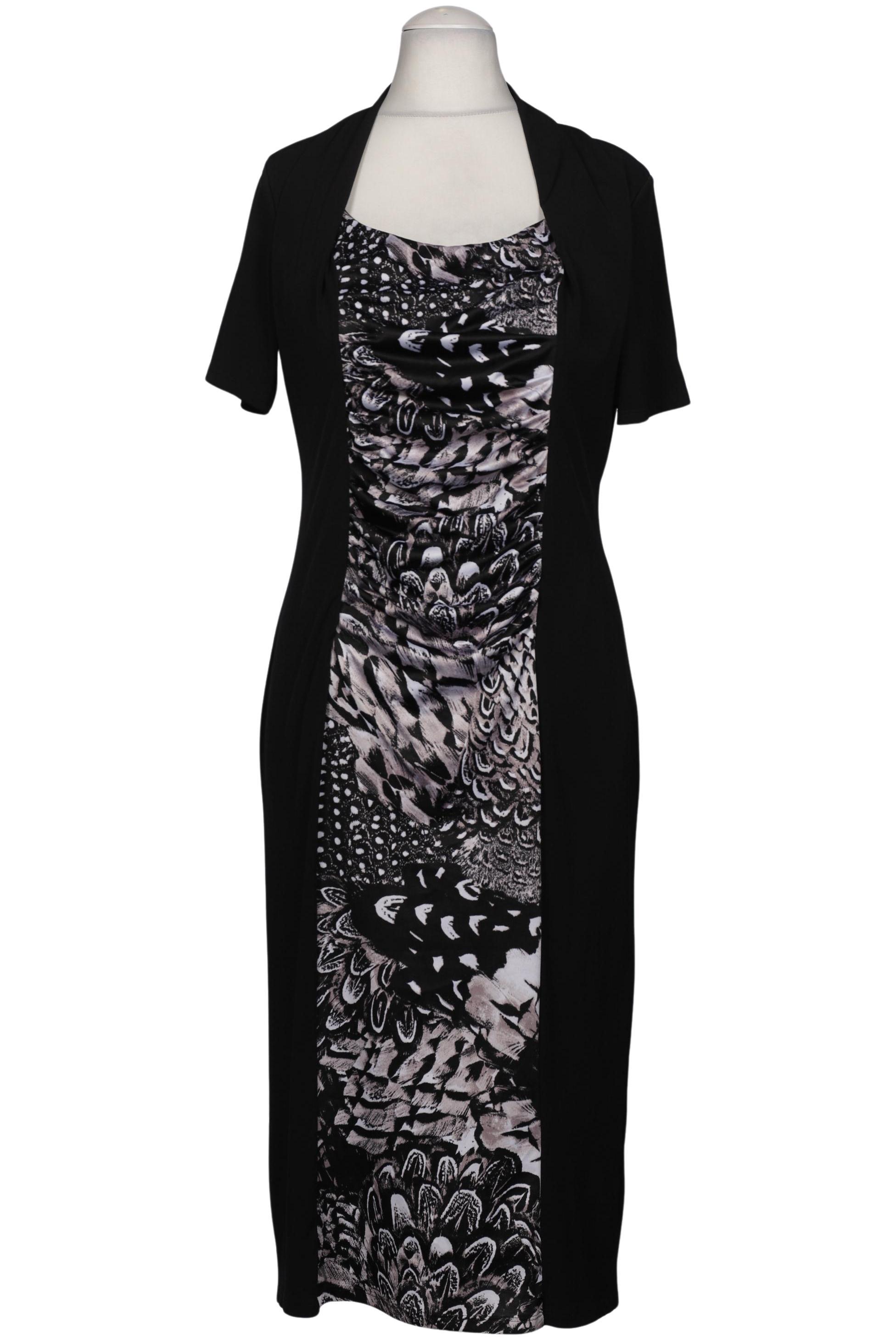 

sheego Damen Kleid, schwarz, Gr. 40
