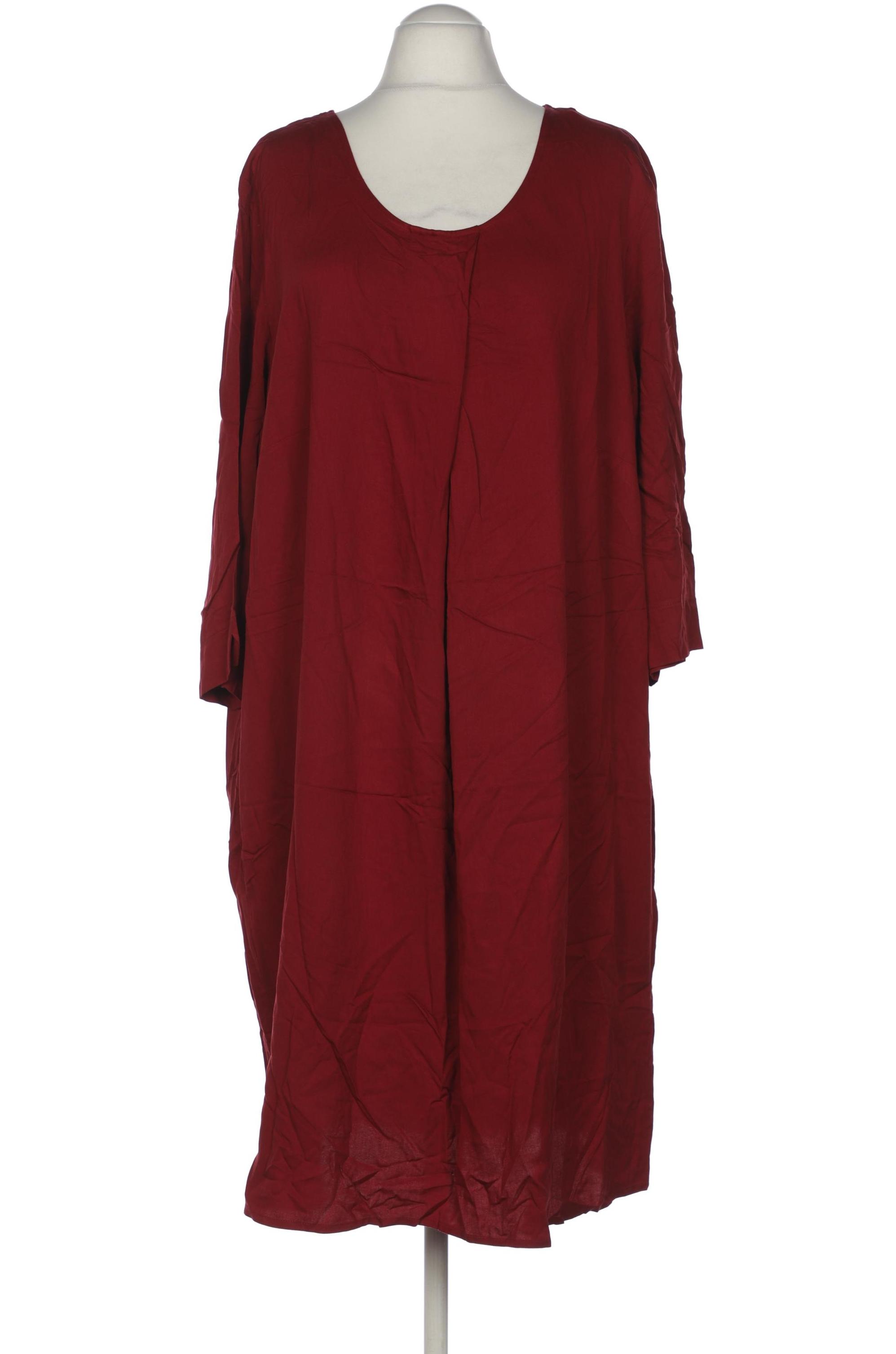

sheego Damen Kleid, bordeaux, Gr. 52