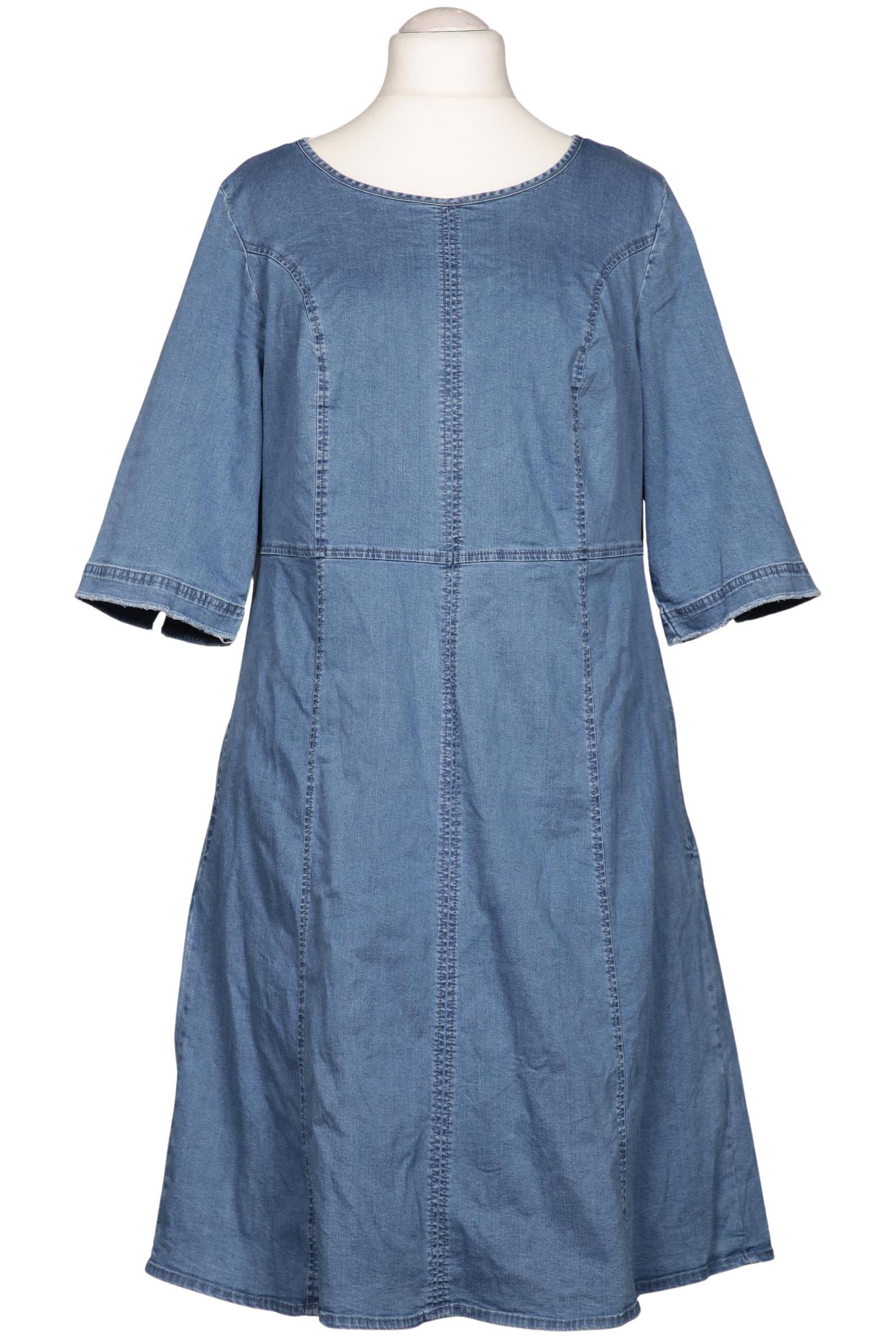 

sheego Damen Kleid, blau, Gr. 46