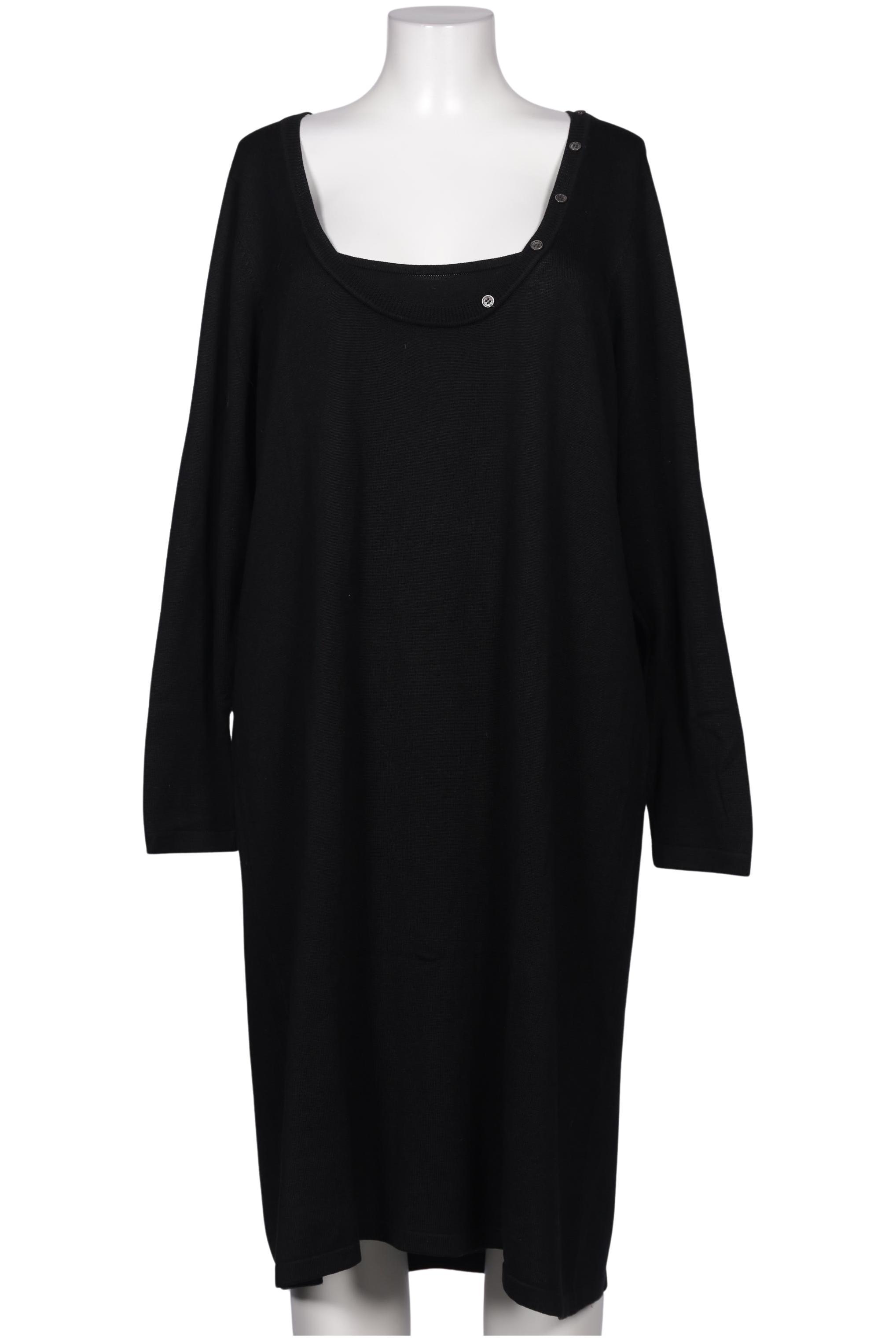 

sheego Damen Kleid, schwarz, Gr. 52